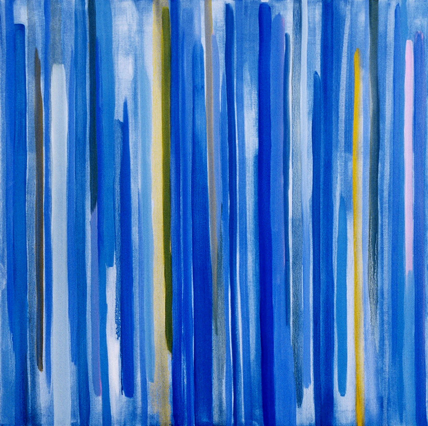 Forever and Ever 2001 oil on canvas 50 x 50 inches