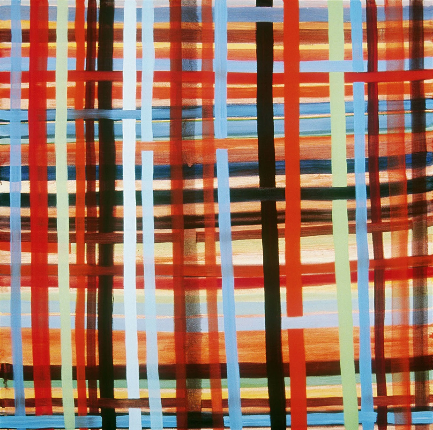 Miss Fix-it 2000 oil on canvas 70 x 70 inches