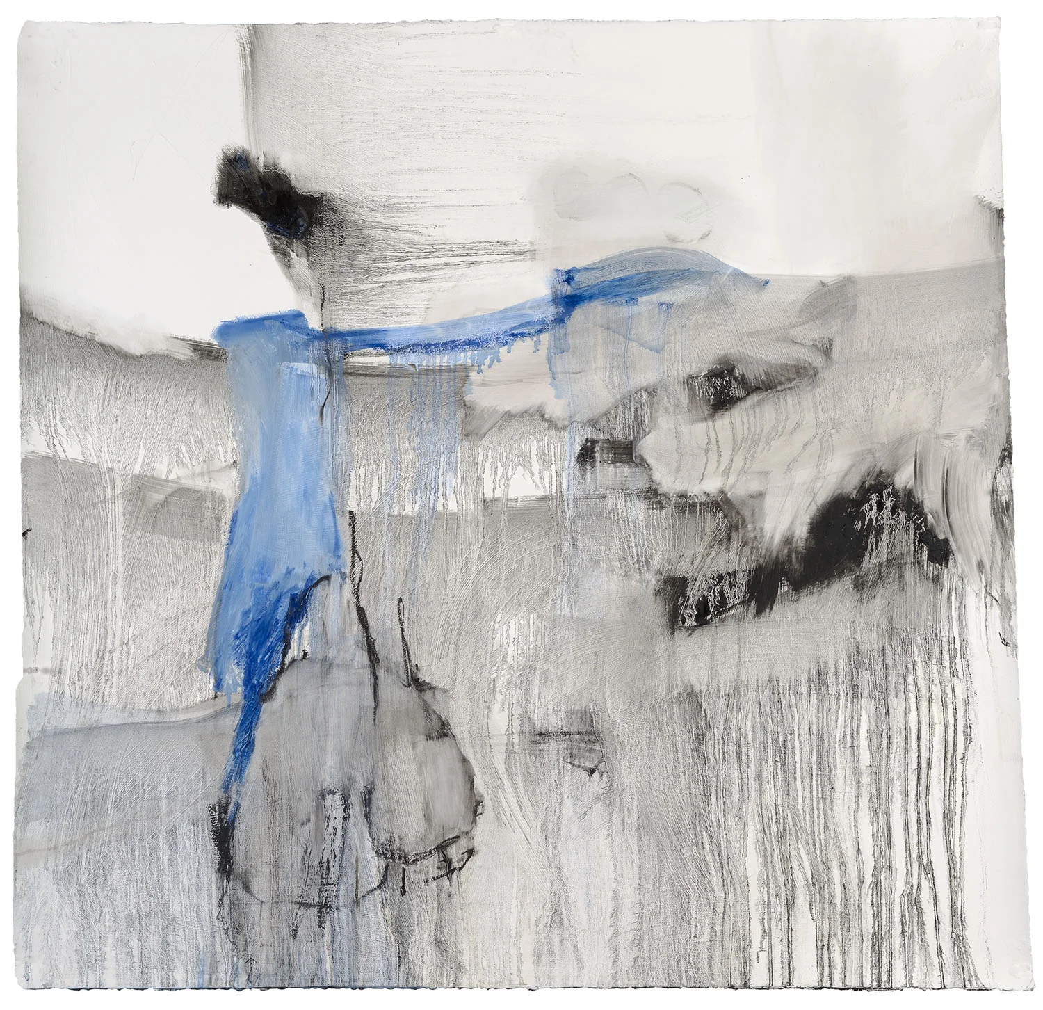 Chrissie 2016 oil stick and gesso on Arches paper 51 ½ x 54 inches