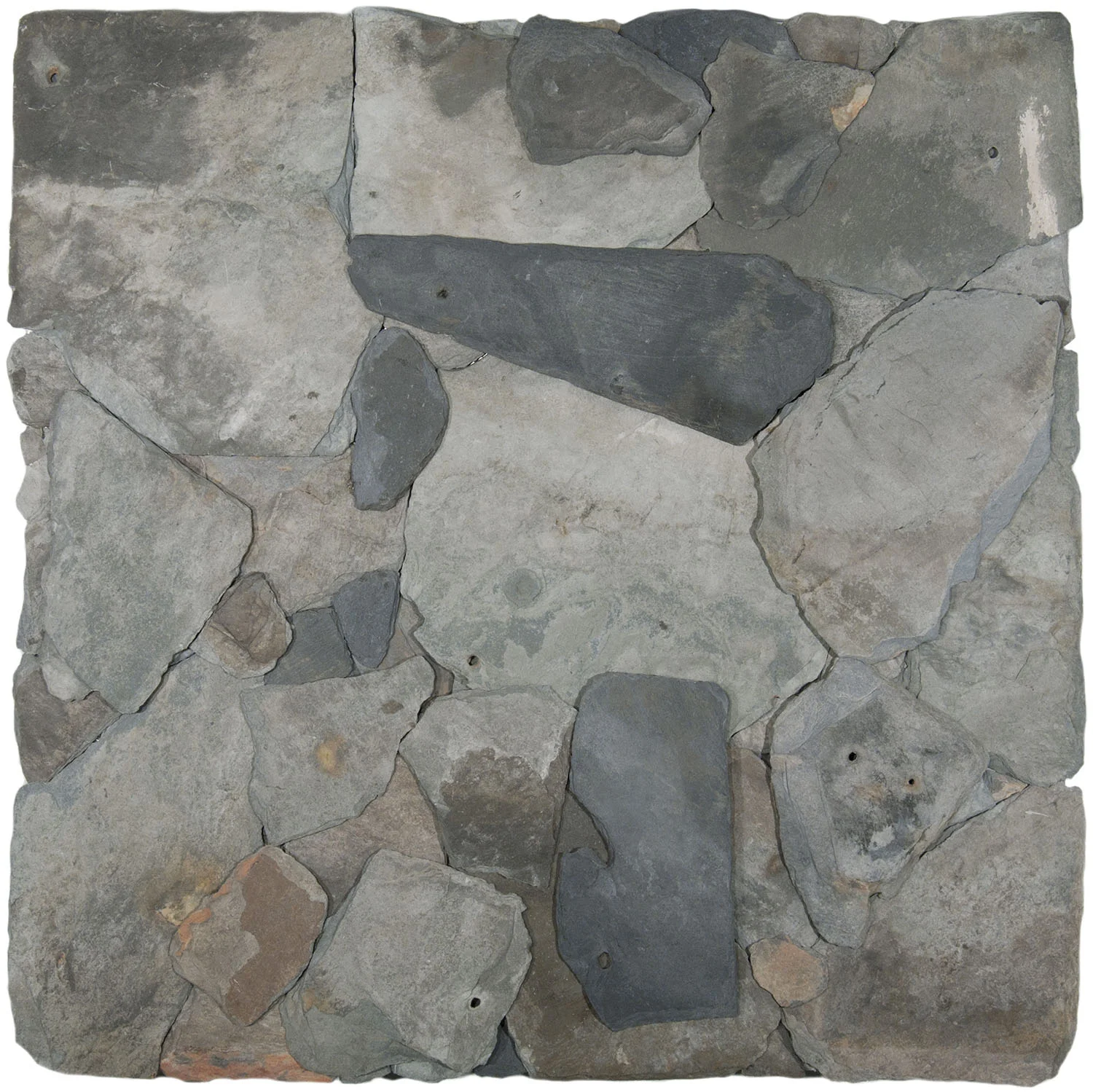 Fixed (again) 6 2010 salvaged slate on aluminum 25 x 25 inches