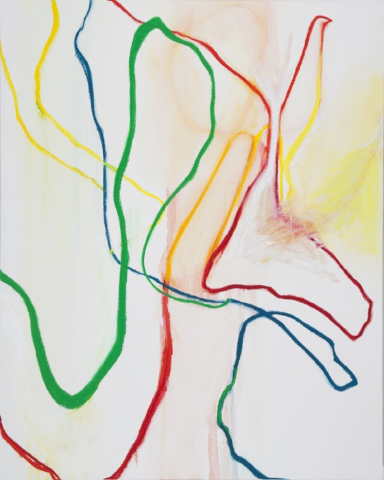 Automatics (lookout) , 2009, oil and acrylic on canvas, 50 x 40 inches