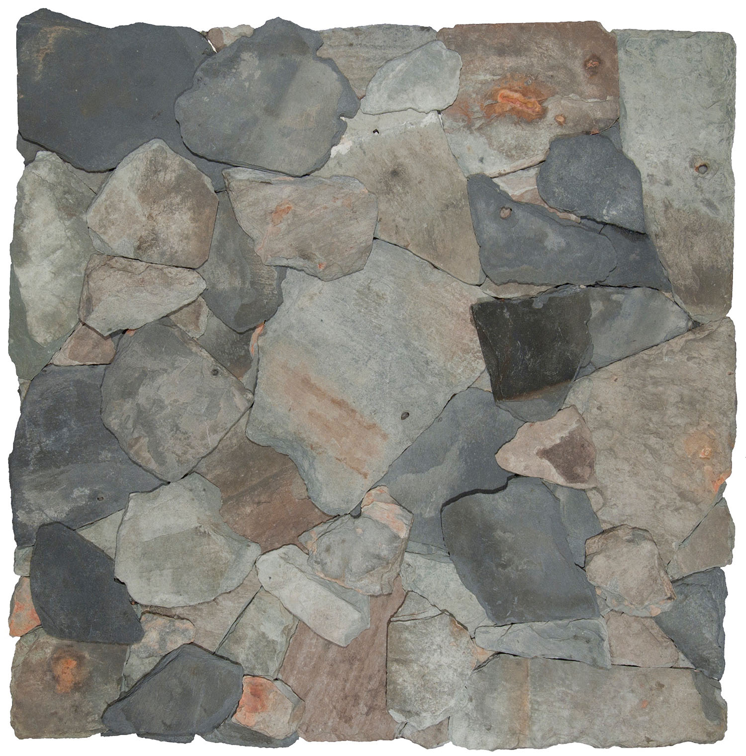 Fixed (again) 4 2010 salvaged slate on aluminum 25 x 25 inches