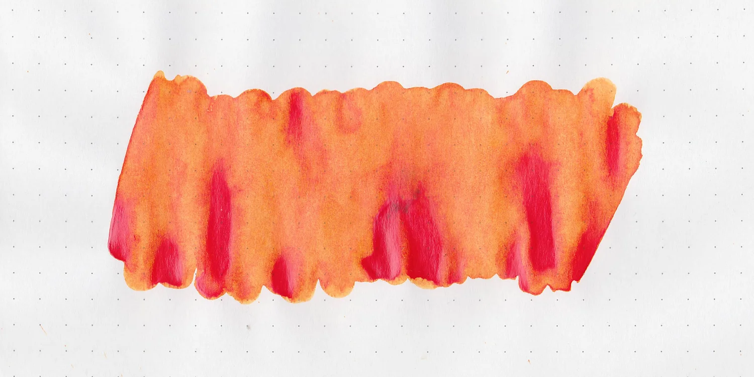Ink review 2649 octopus fluids orange monkey mountain of ink