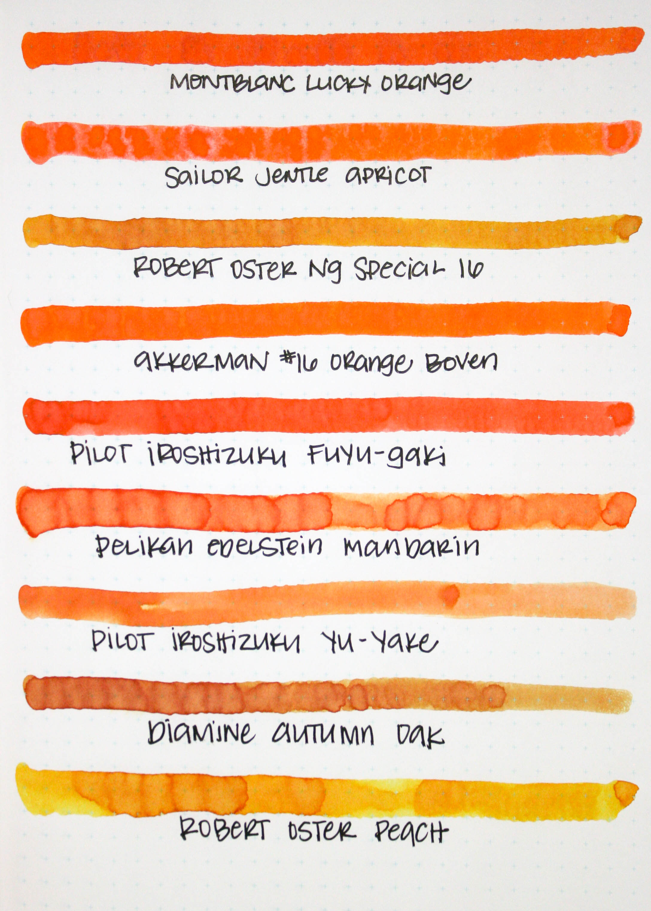 orange lucky montblanc colors similar kirby shards clouds crystal above apricot ink sailor hamienet