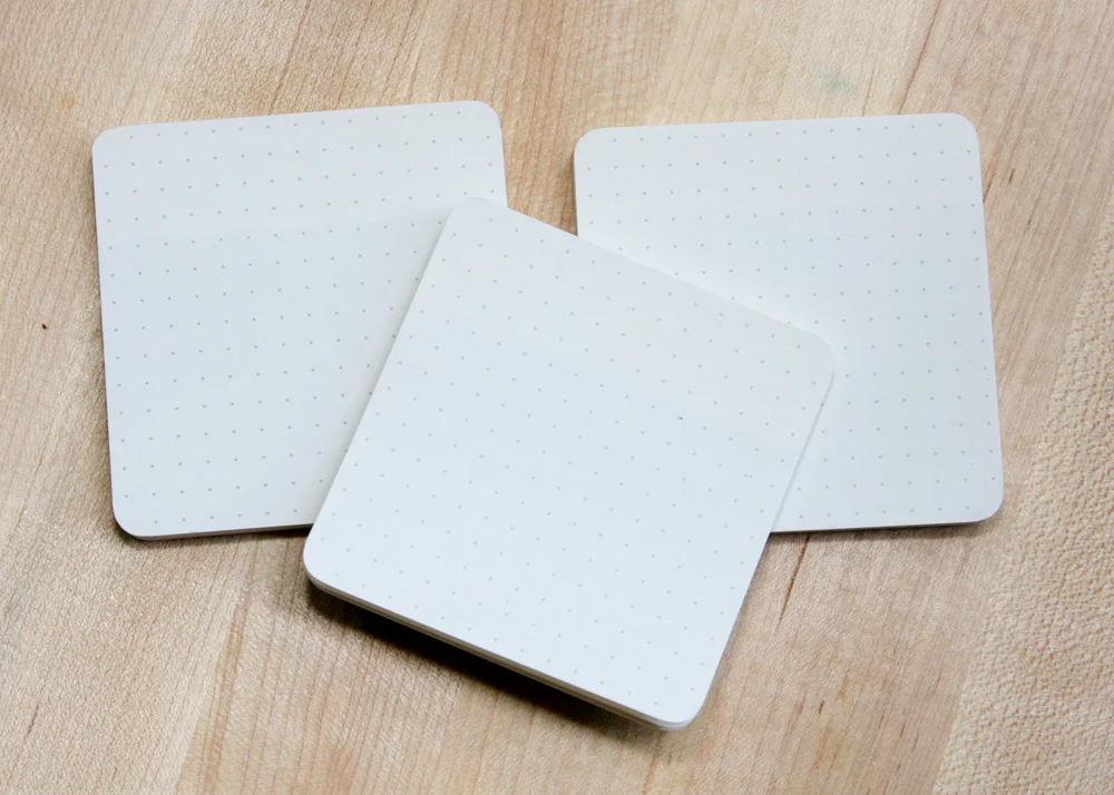 Baron Fig Nomad Vs Post It Super Sticky Notes Mountain Of Ink