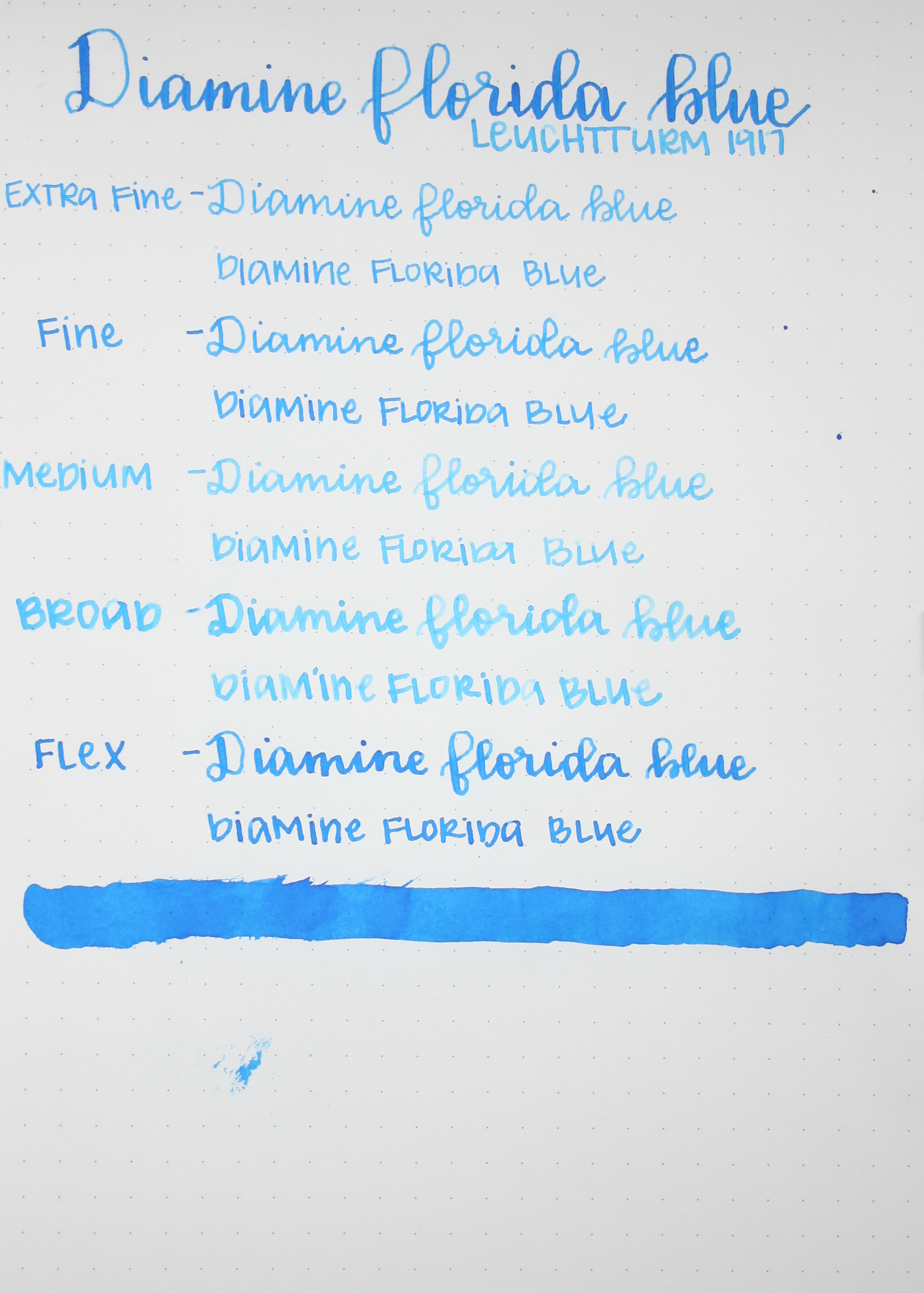 Diamine Florida Blue — Mountain of Ink