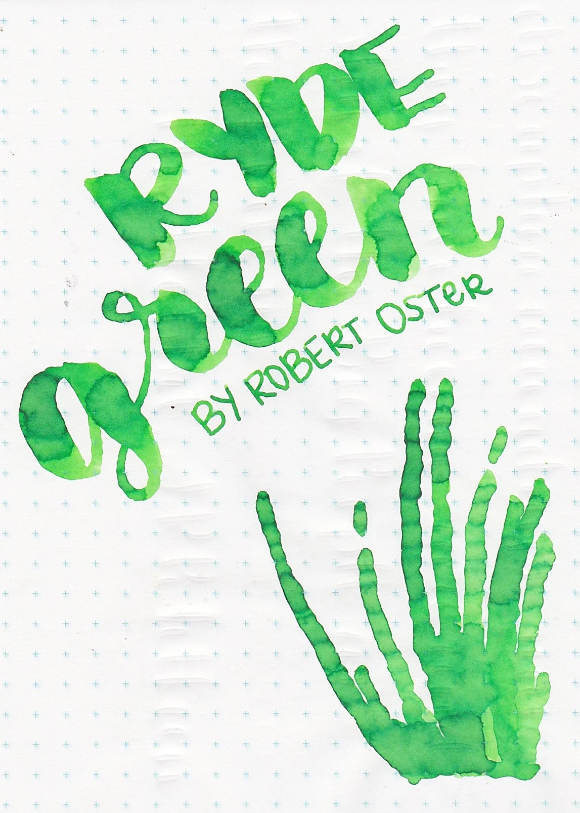 Ink Review: Robert Oster Ryde Green