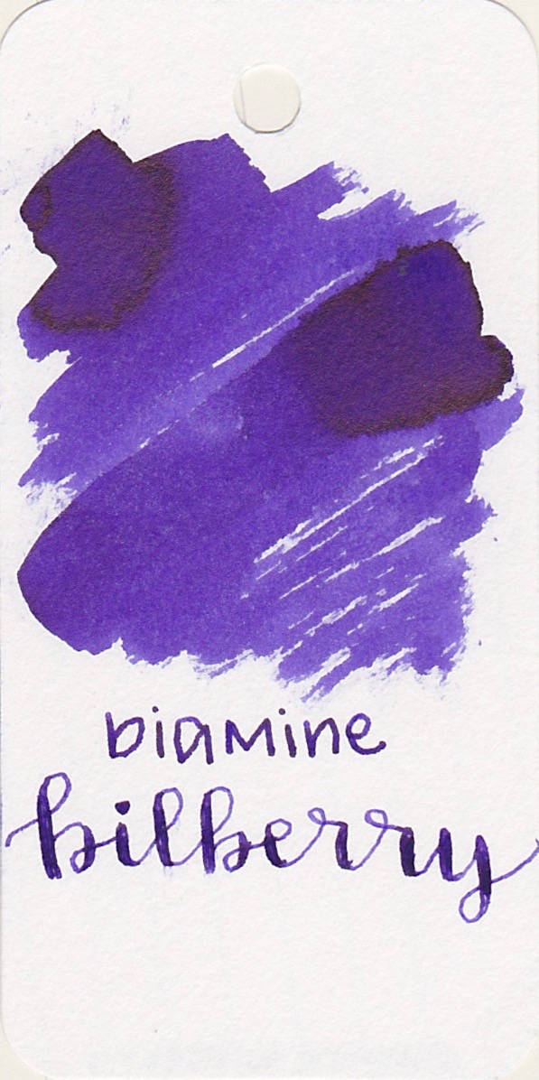 Ink Review: Diamine Bilberry — Mountain of Ink