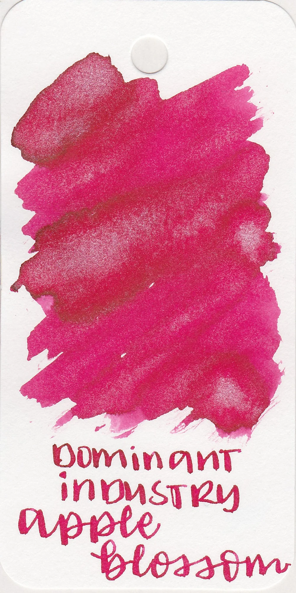 Woman Apple Ink Ink Review #2064: Dominant Industry Apple Blossom — Mountain of Ink