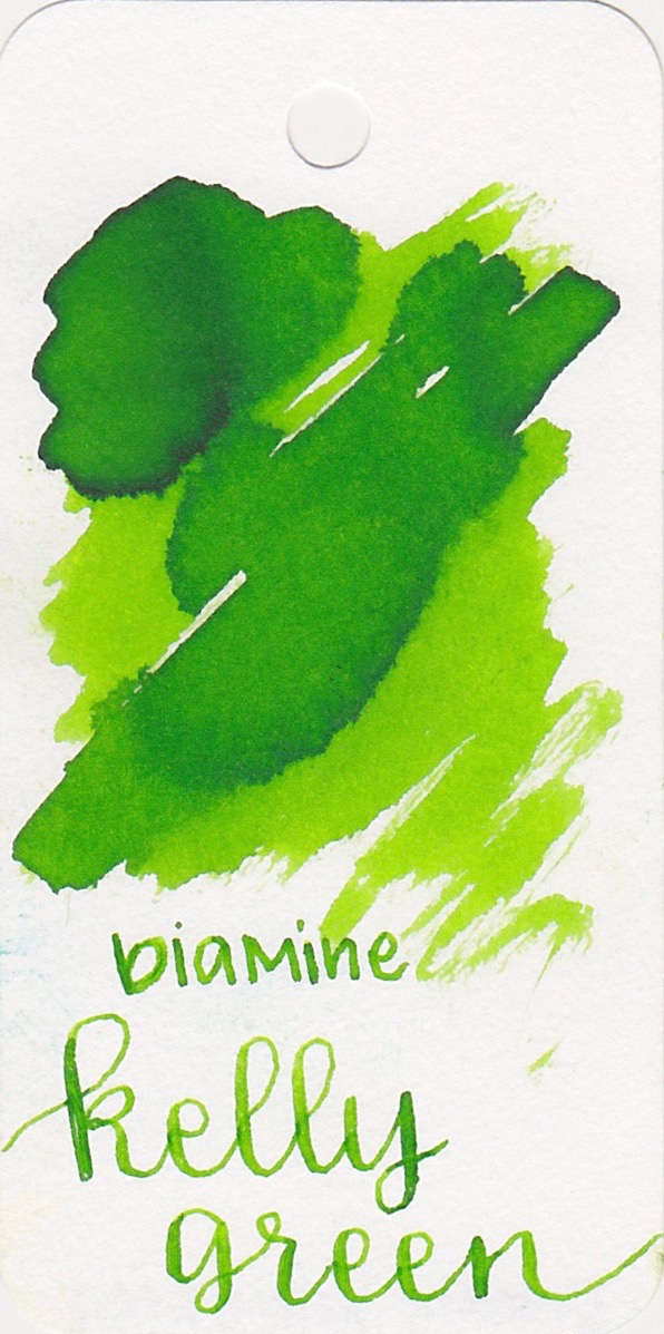 Ink Review: Diamine Kelly Green — Mountain of Ink