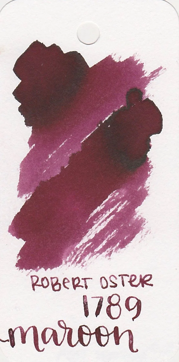 Ink Review #83: Robert Oster Maroon 1789