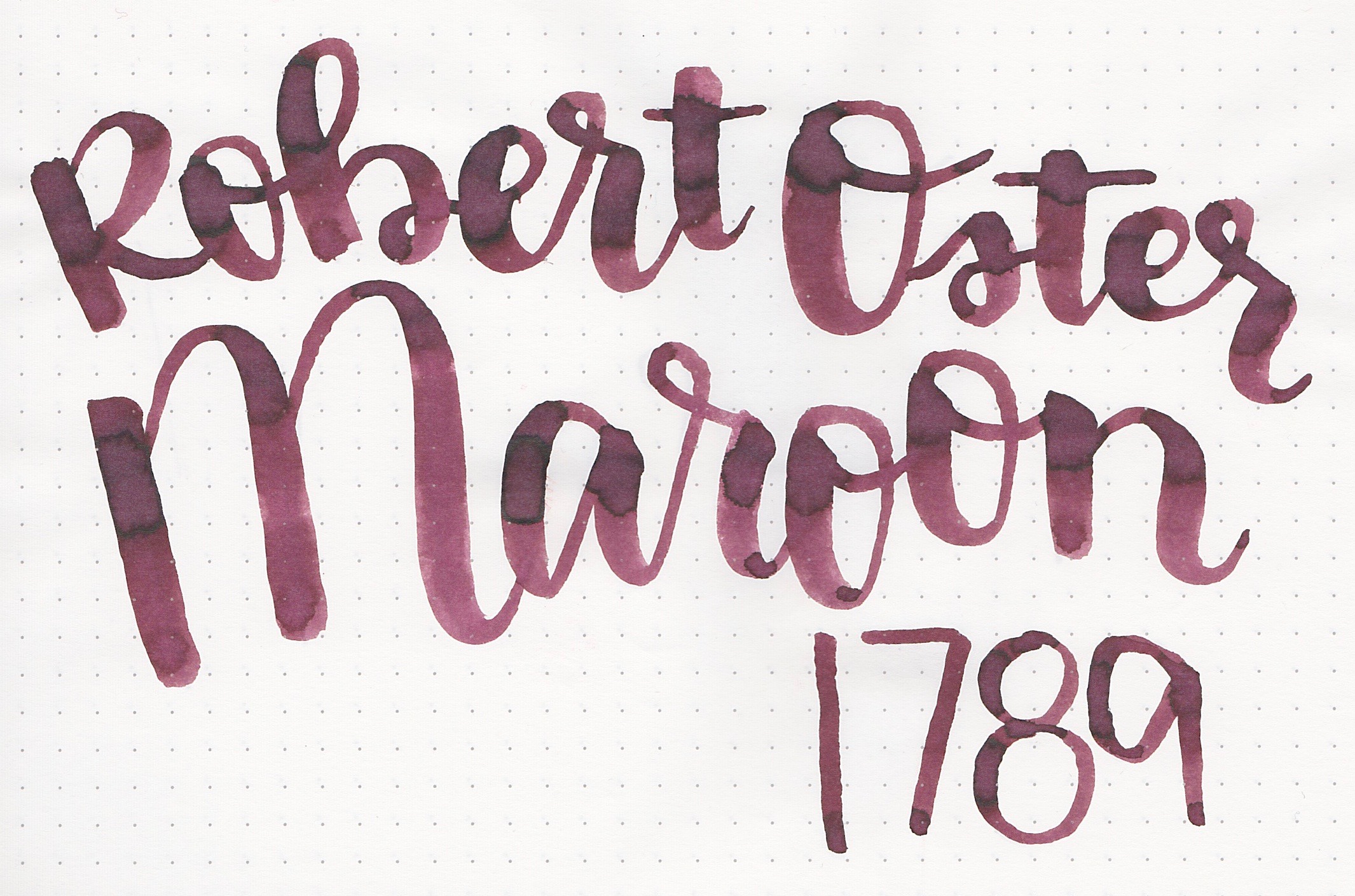 Tinta para pluma estilográfica Robert Oster Maroon 1789