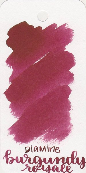 Ink Review #133: Diamine Burgundy Royale — Mountain of Ink