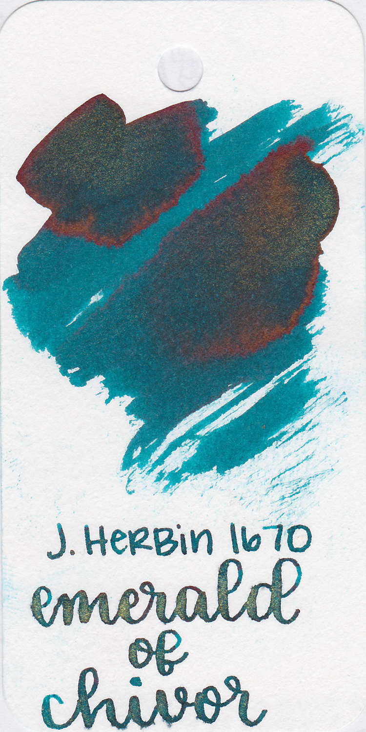 Ink Review #456: J Herbin Rouge Grenat — Mountain of Ink