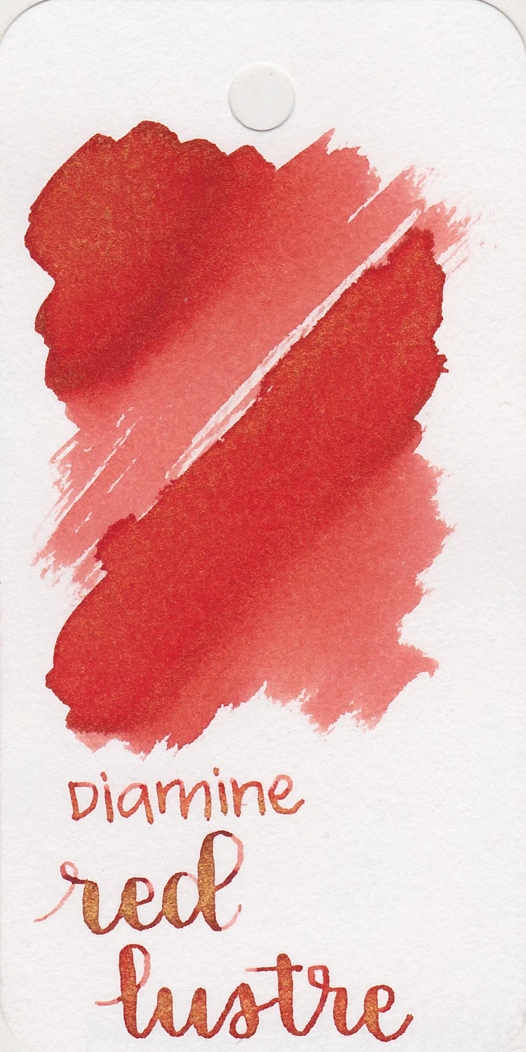 Ink Review #146 Diamine Red Lustre