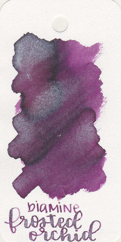 Ink Review #163: Diamine Frosted Orchid — Mountain of Ink