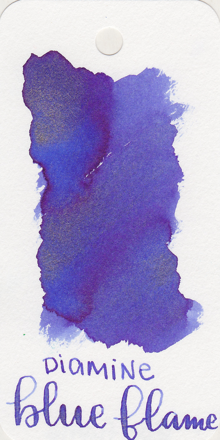 Ink Review #193: Diamine Blue Flame — Mountain of Ink