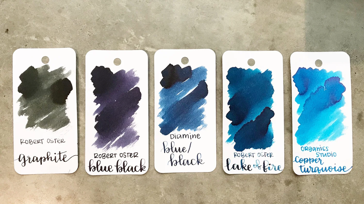 Ink Palette: Winter Moon — Mountain of Ink