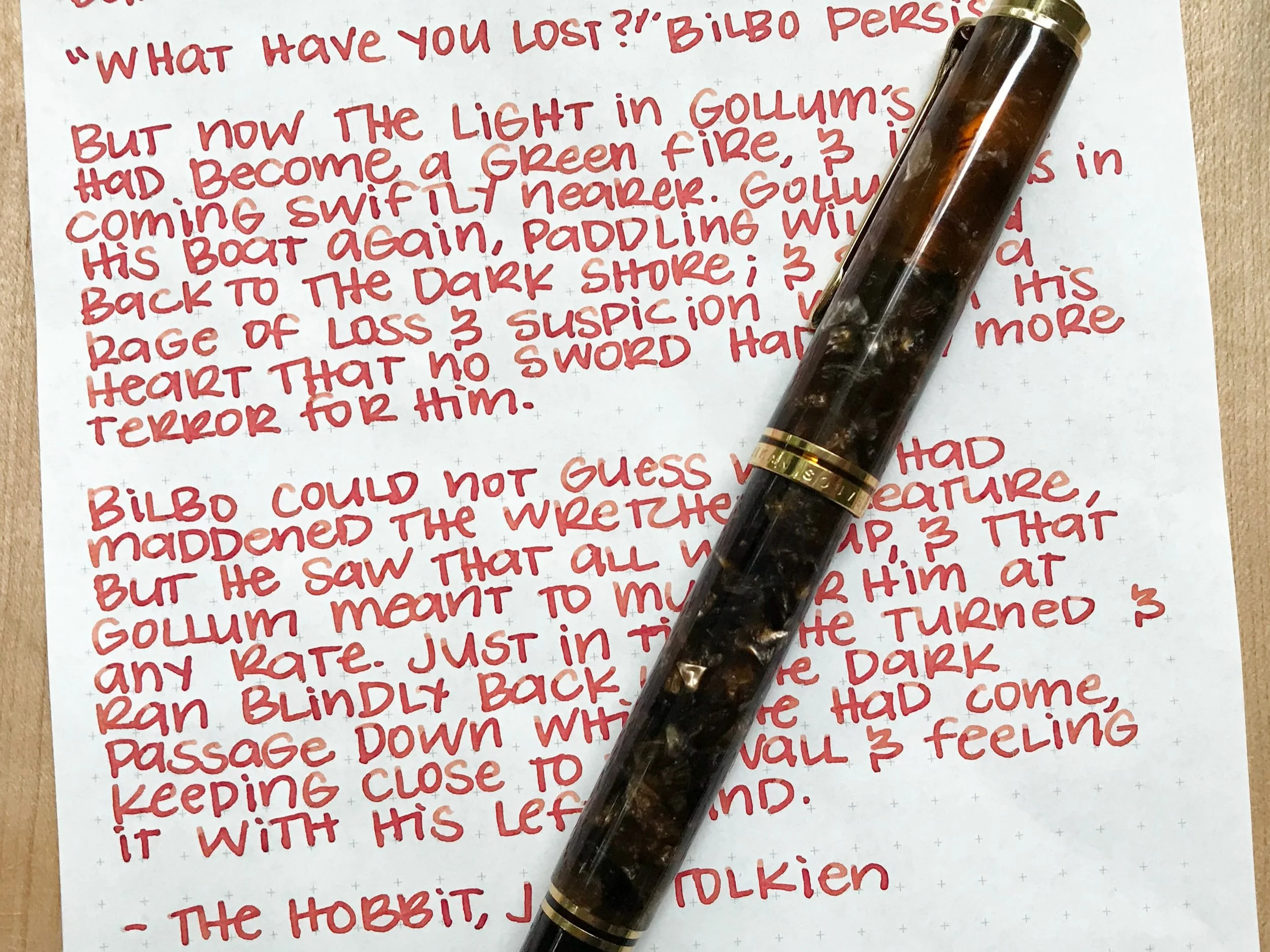 Ink Review #217: Papier Plume Heart of Gold