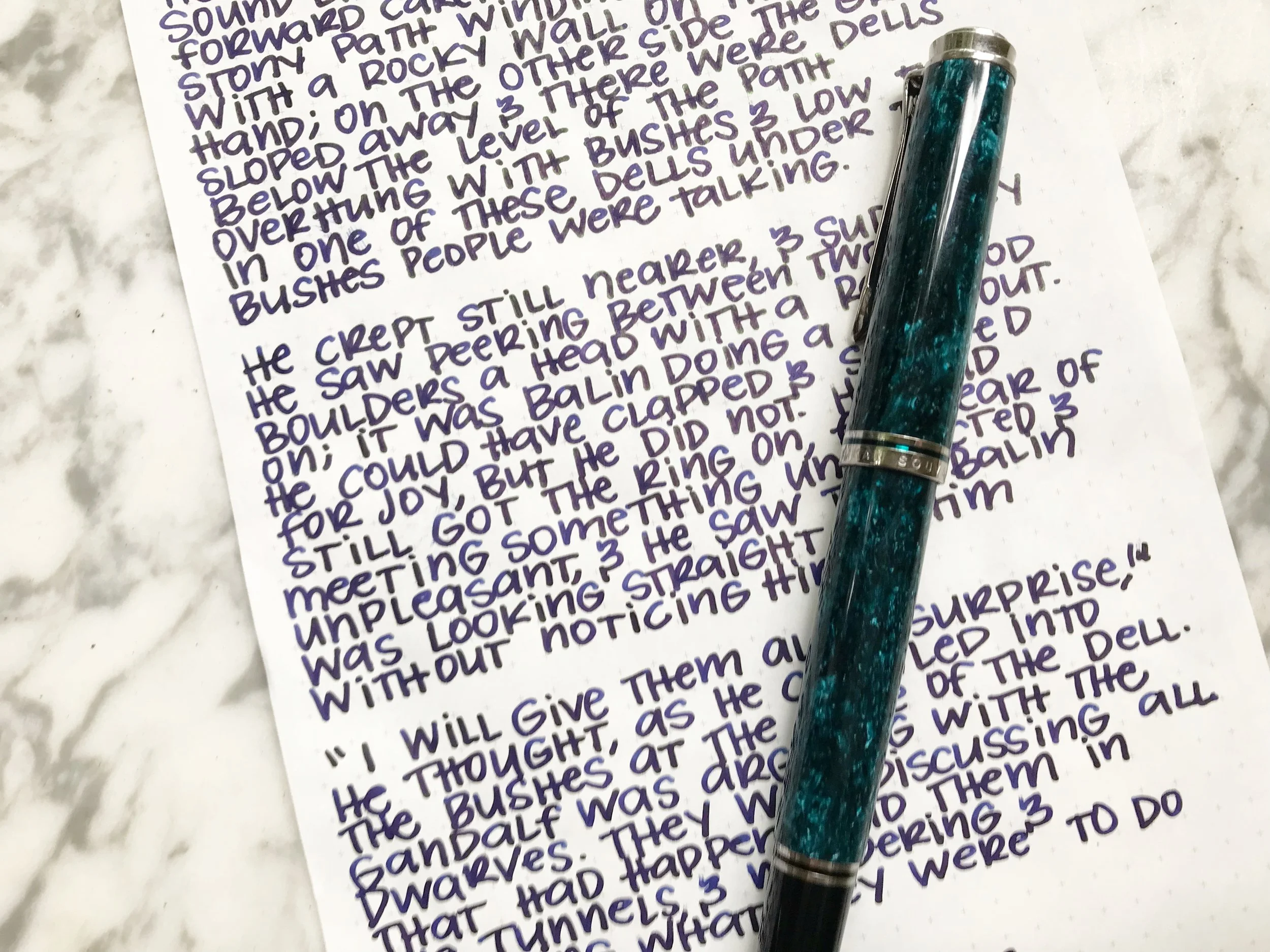 Ink Review #236: Pen Saijiki Jakujoya
