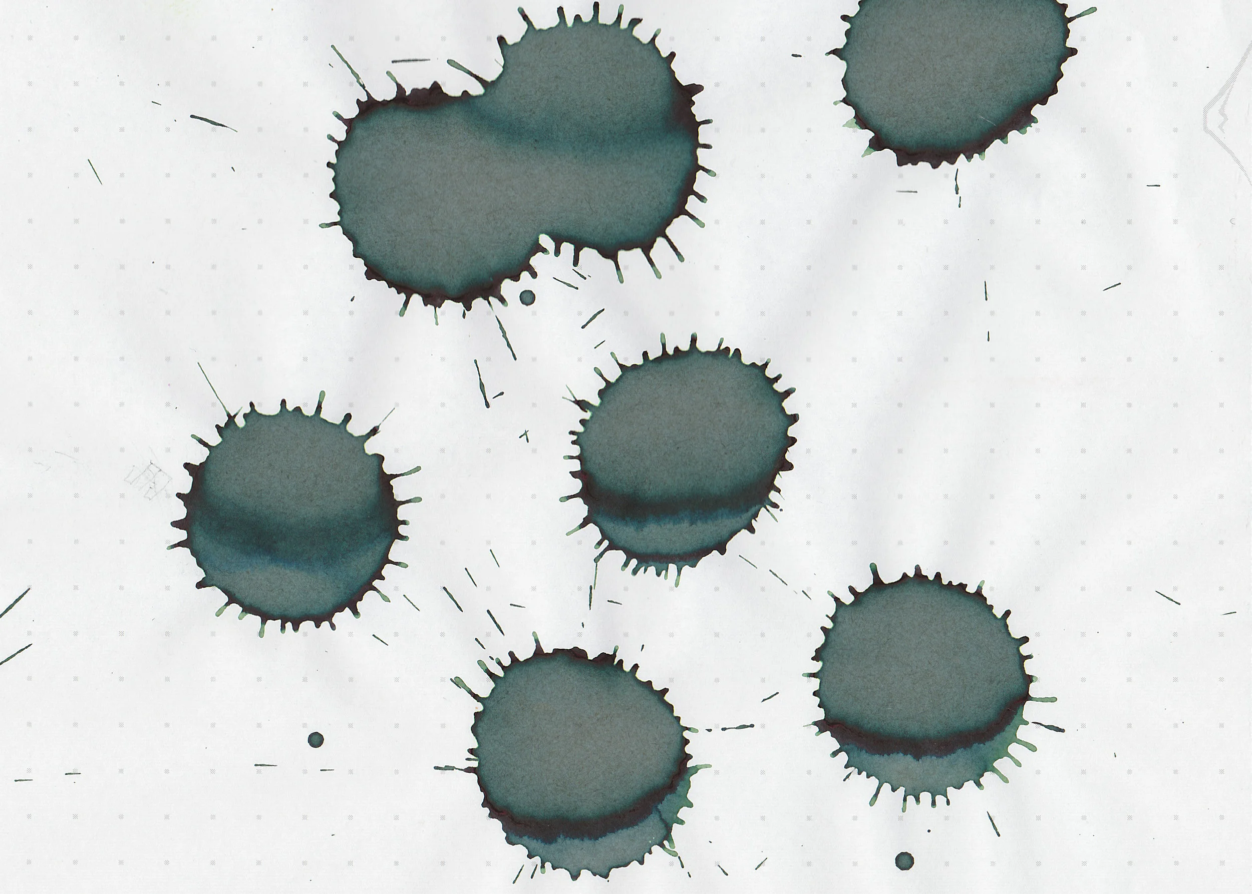 Mollo Paper Inks Ink Review #240: Robert Oster Moss — Mountain of Ink