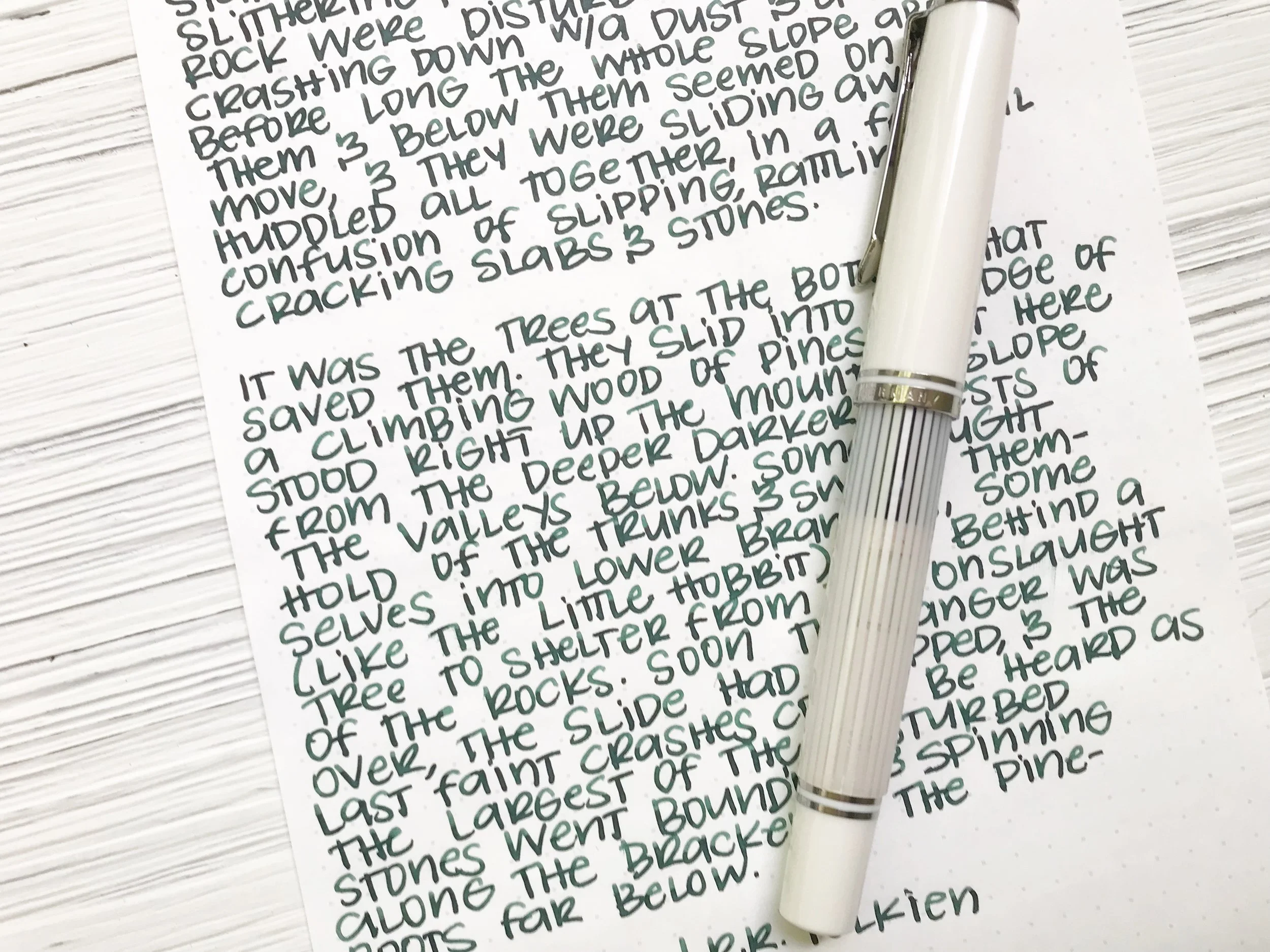 Ink Review #248: Monteverde Jade Noir