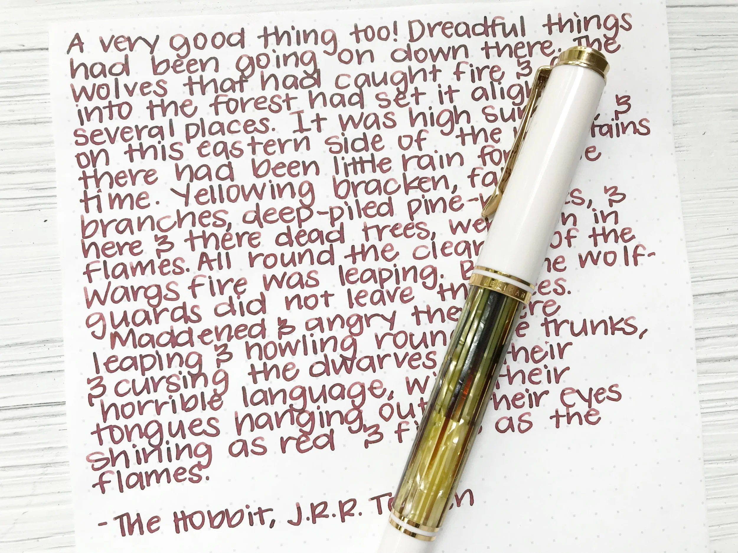 Ink Review #261: Robert Oster Chocolate