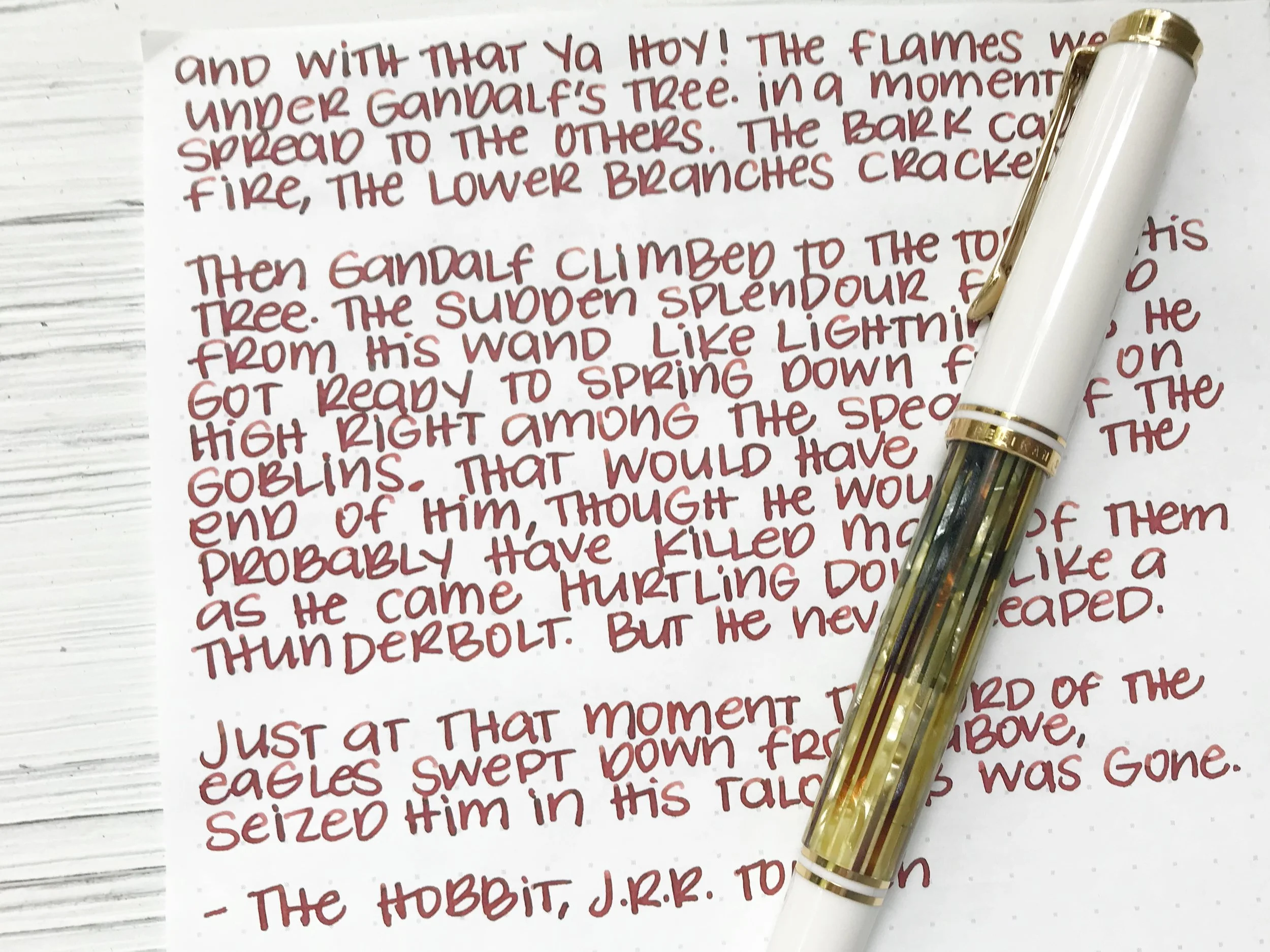 Ink Review #265: Robert Oster Burgundy