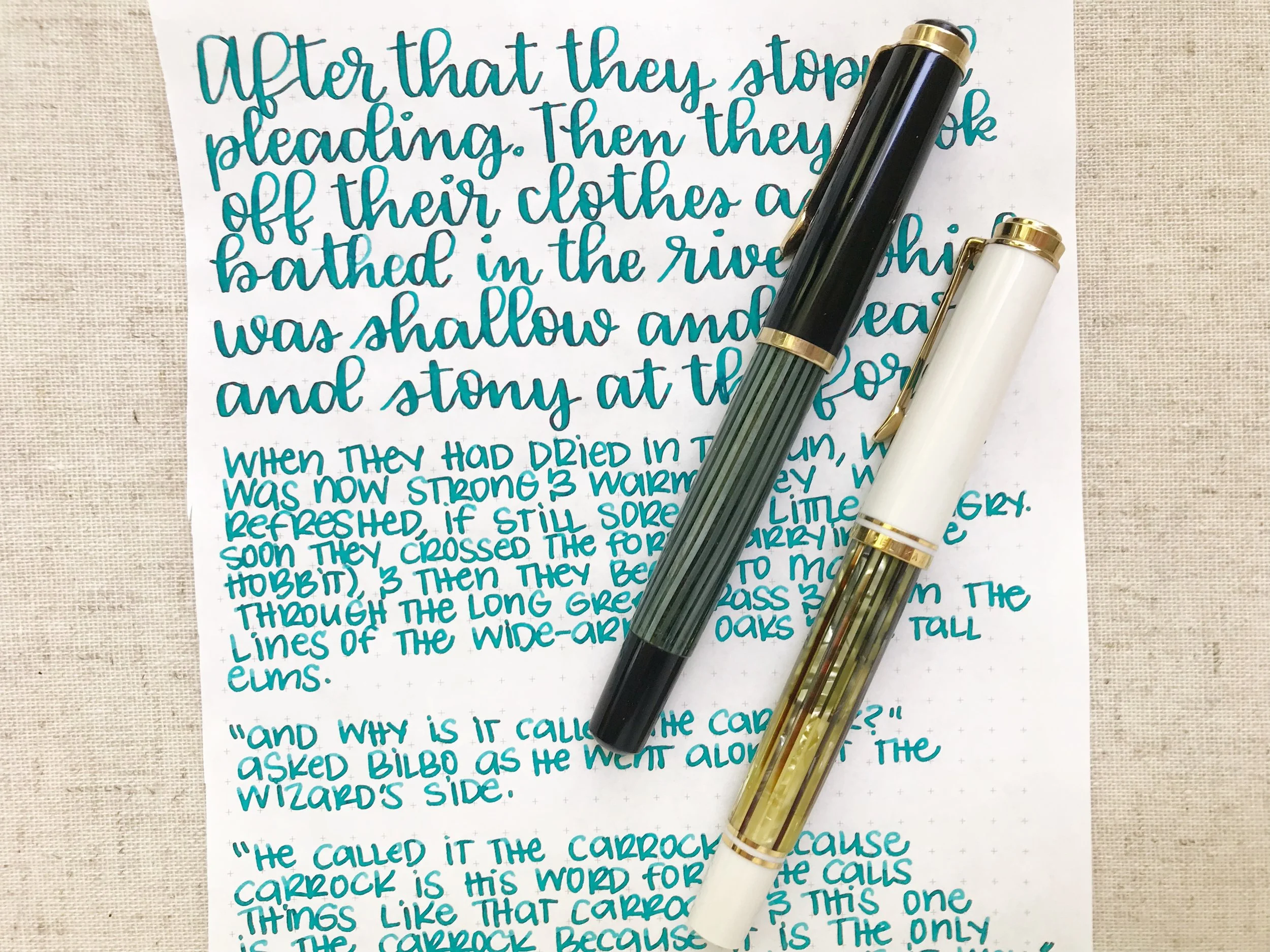 Ink Review #280: Robert Oster Turquoise