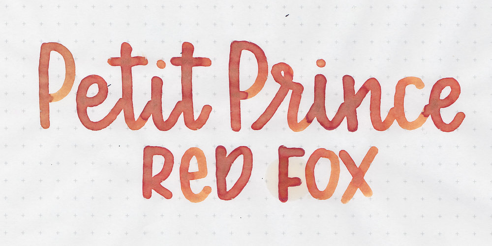 Goed gevoel Prooi tyfoon Ink Review #325: Montblanc Petit Prince Red Fox — Mountain of Ink
