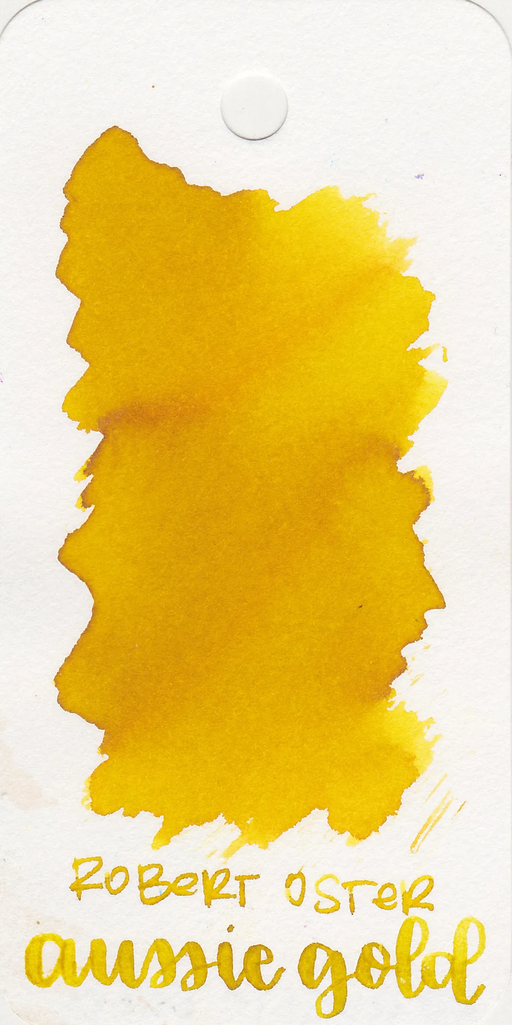 Ink Review #355: Robert Oster Aussie Gold — Mountain of Ink