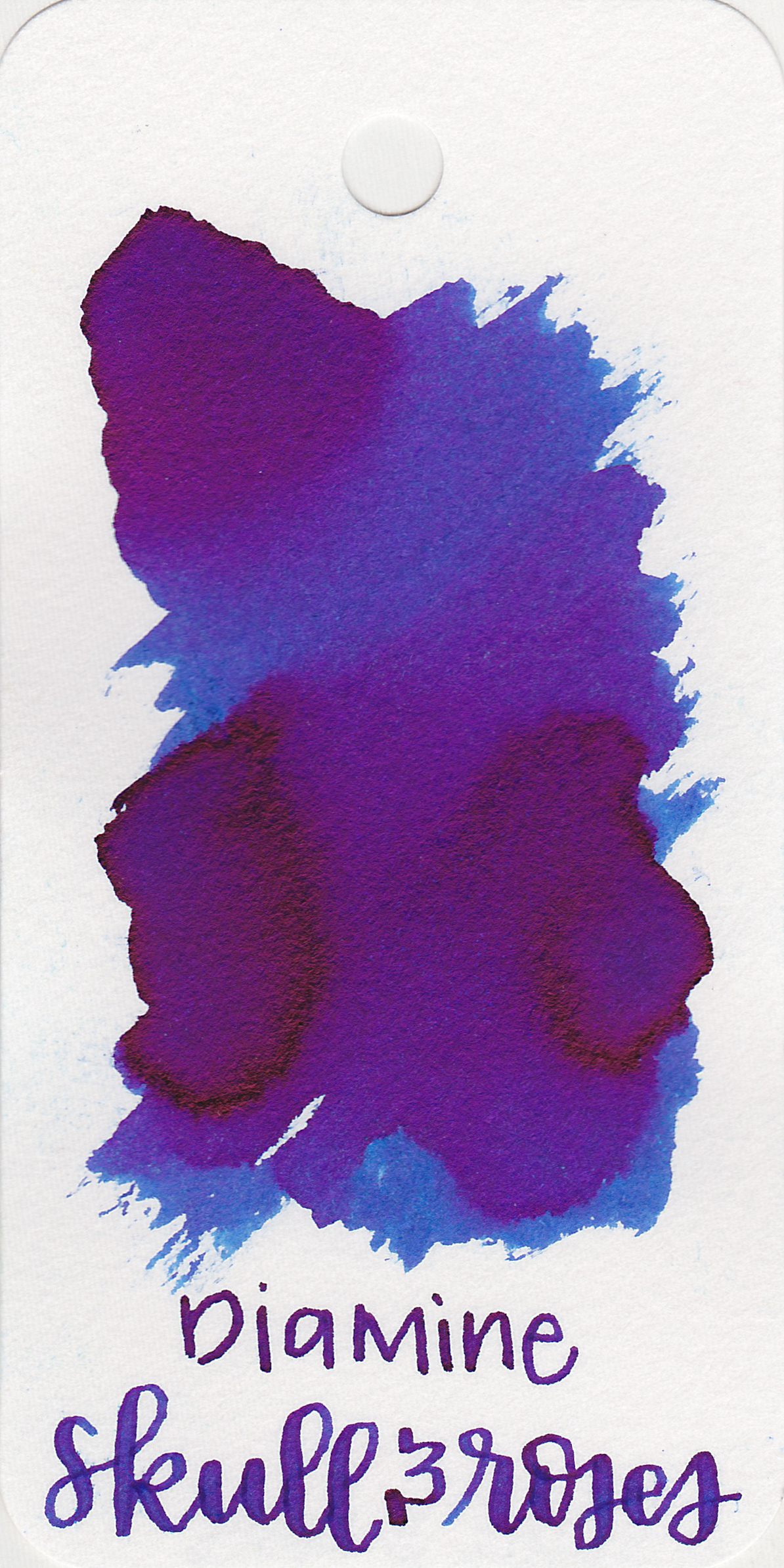 Ink Review 366 Diamine Skull And Roses Mountain Of Ink Ink Review 366 Diamine Skull And Roses Mountain Of Ink