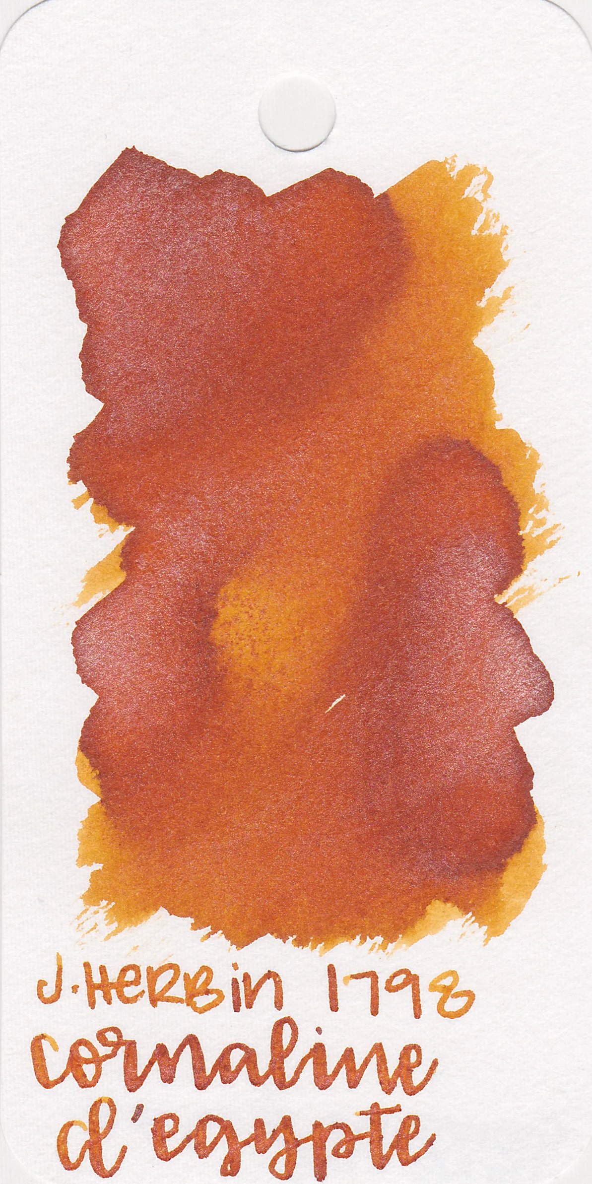 Orange Ink Mountain Of Ink