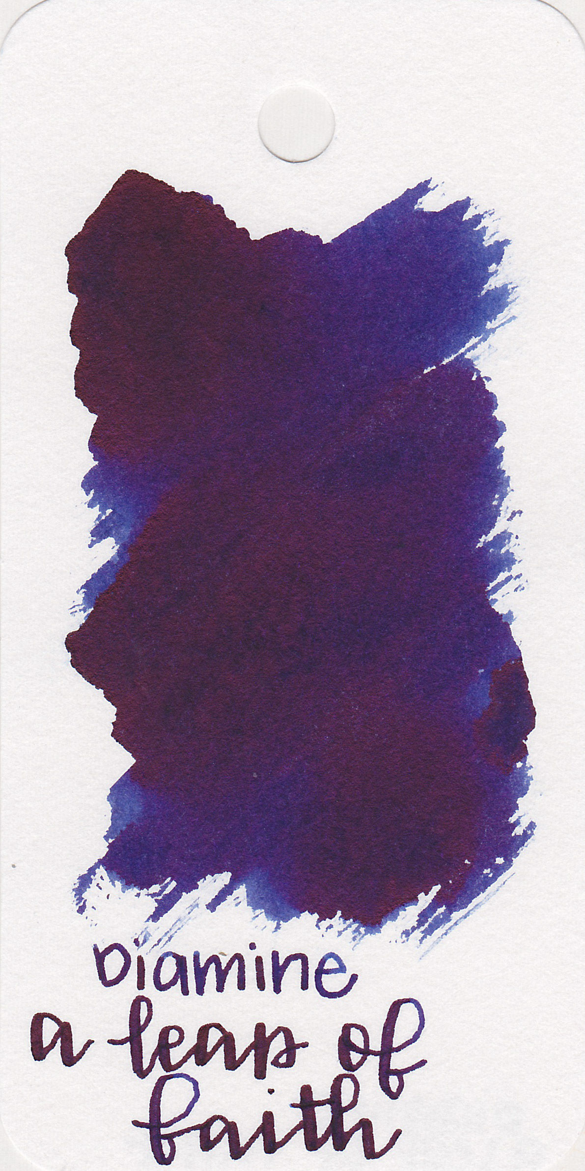 Ink Review #498: Diamine A Leap of Faith — Mountain of Ink