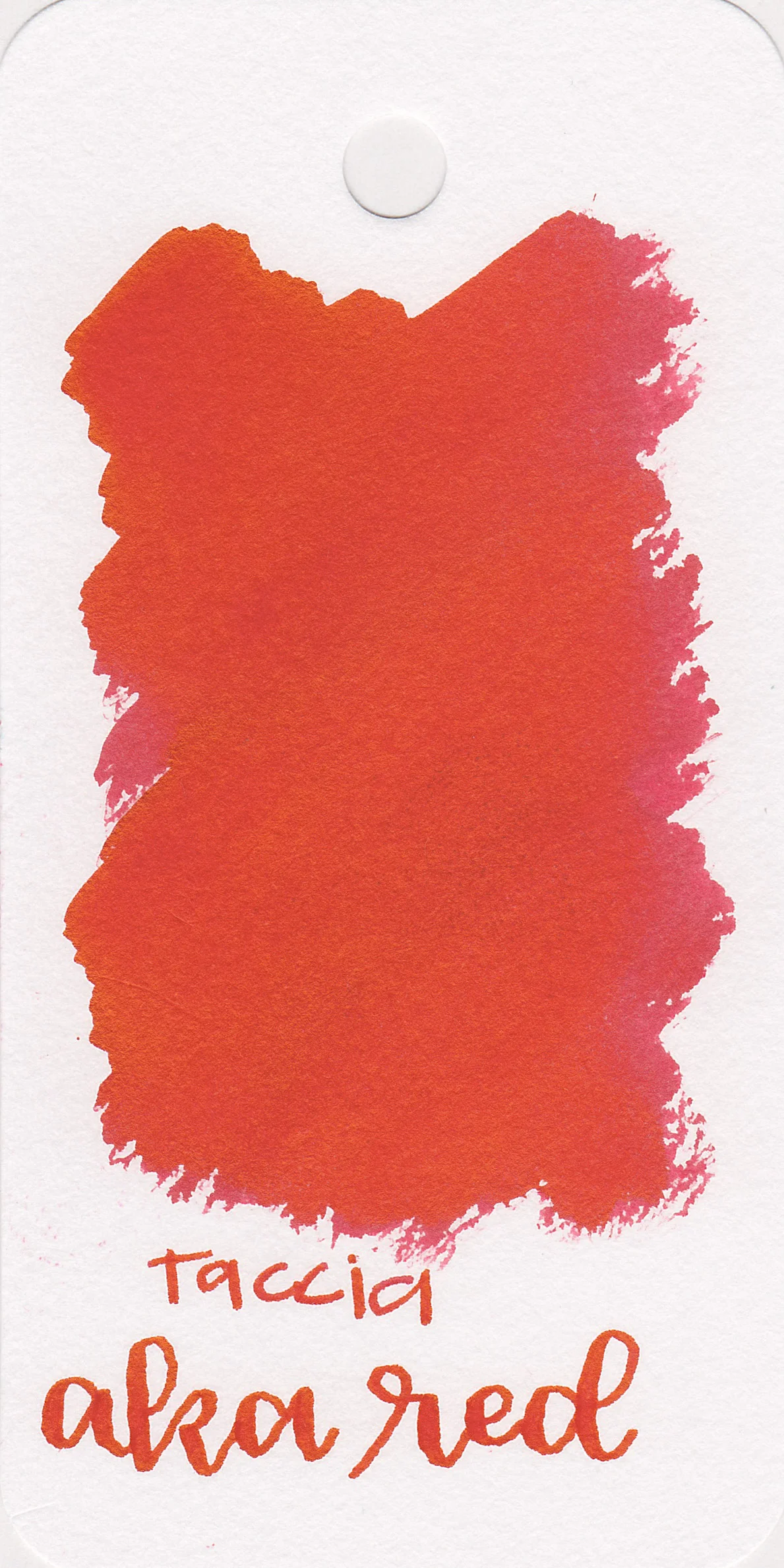 Ink Review #521: Taccia Aka Red — Mountain of Ink