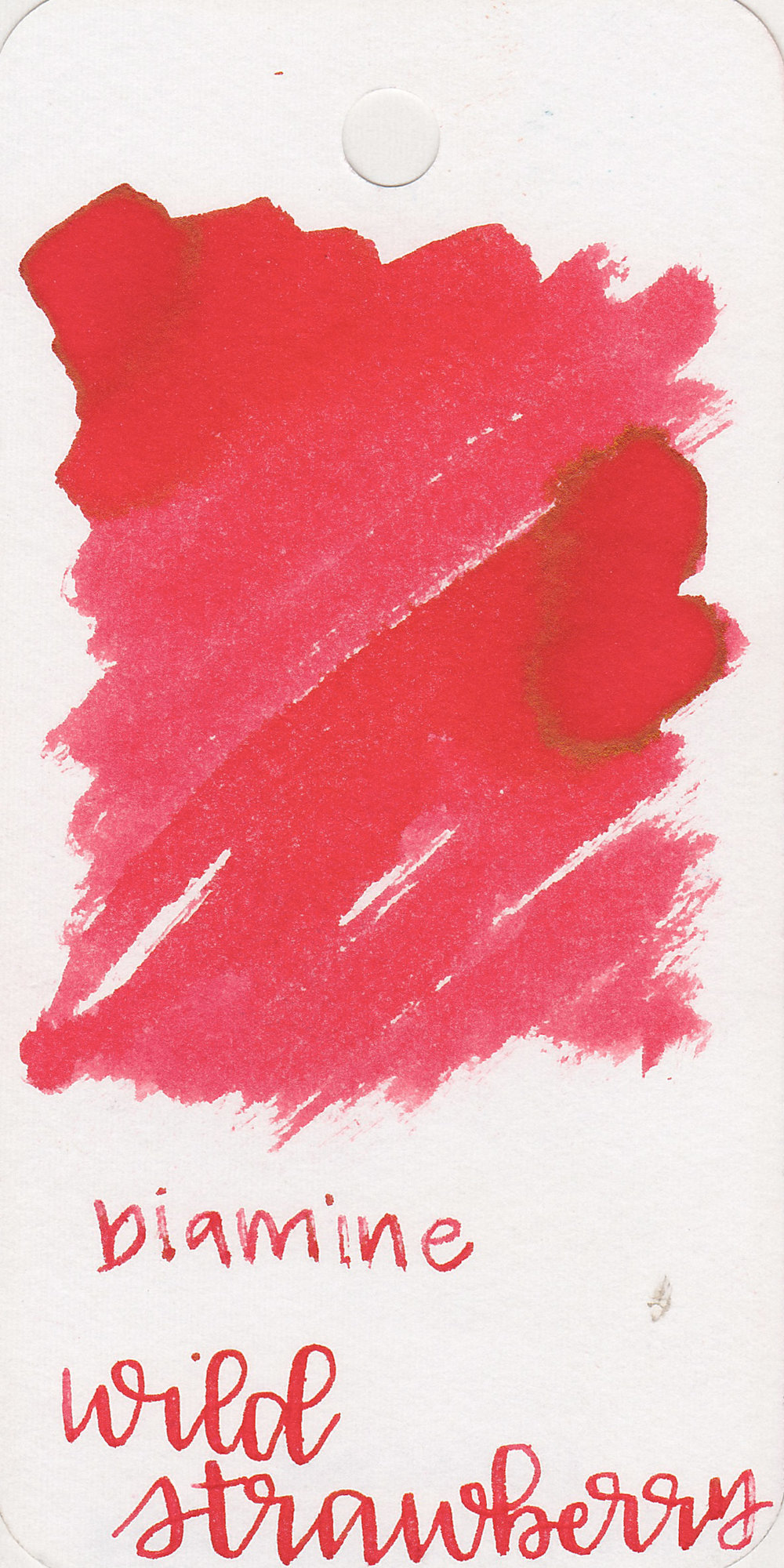 Review #546: Diamine Strawberry — Mountain of Ink