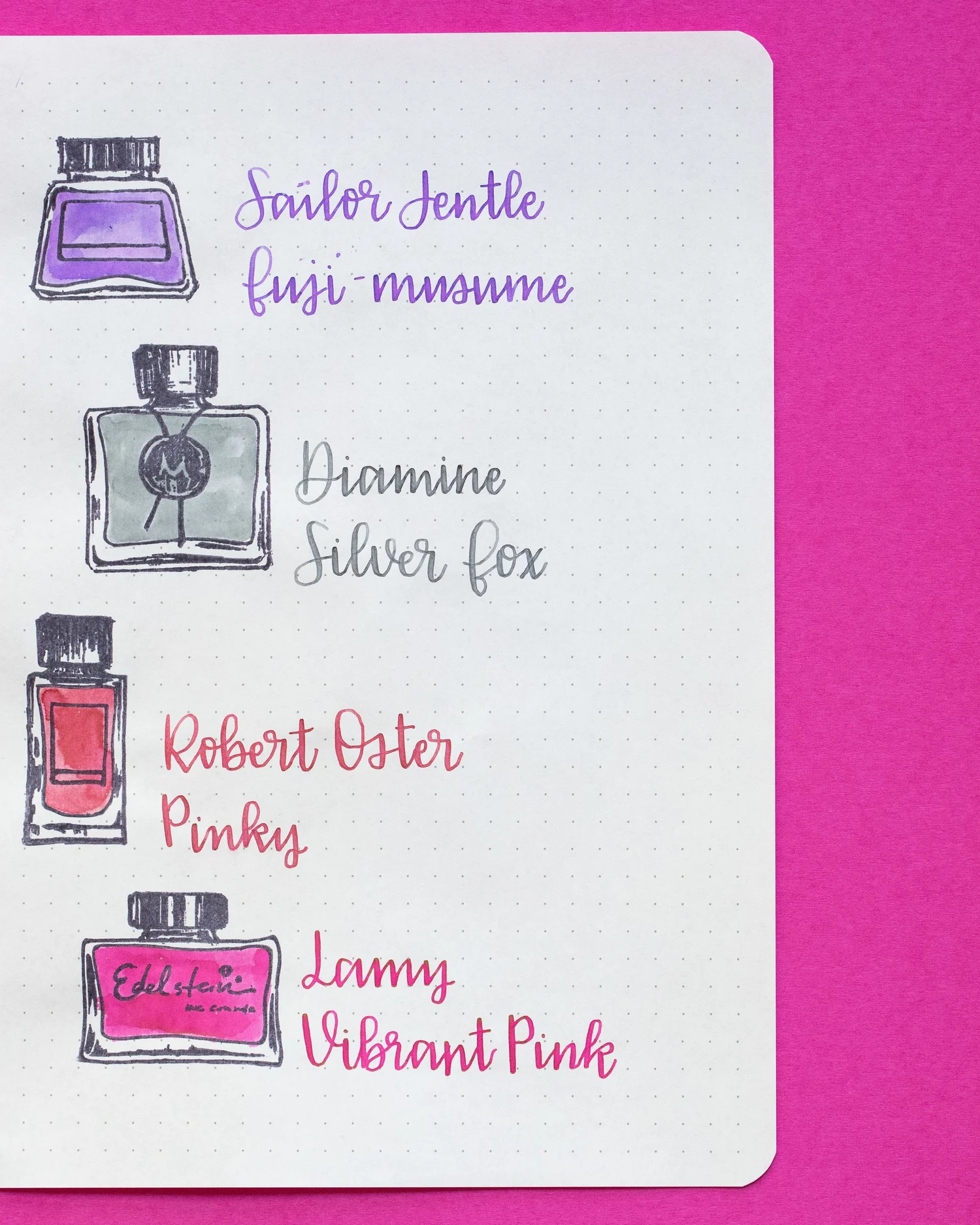 Spring Ink Palettes — Mountain of Ink