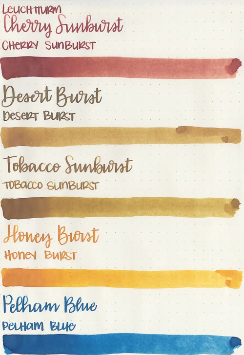Diamine Guitar Inks — Mountain of Ink
