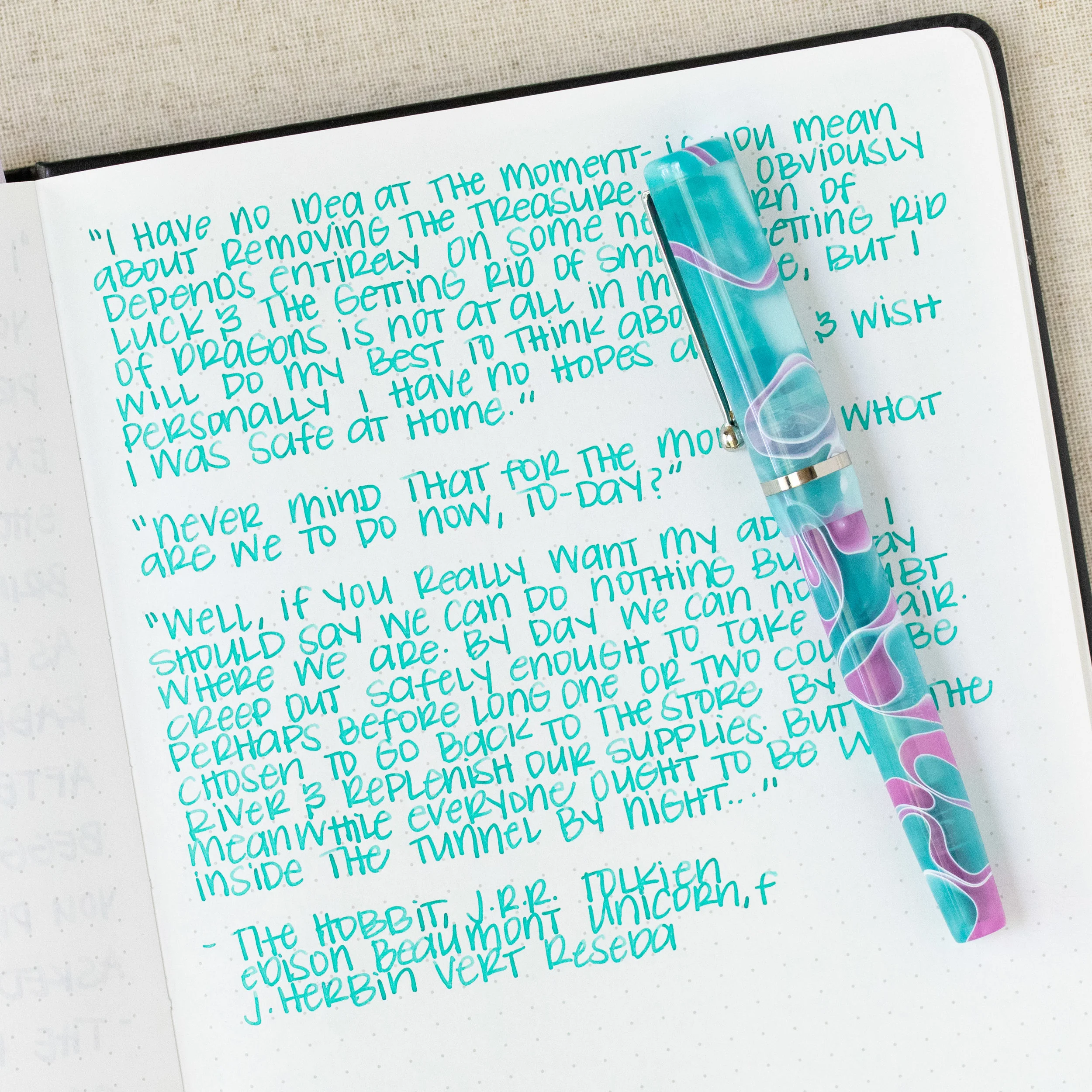 Ink Review #631: J. Herbin Vert Reseda