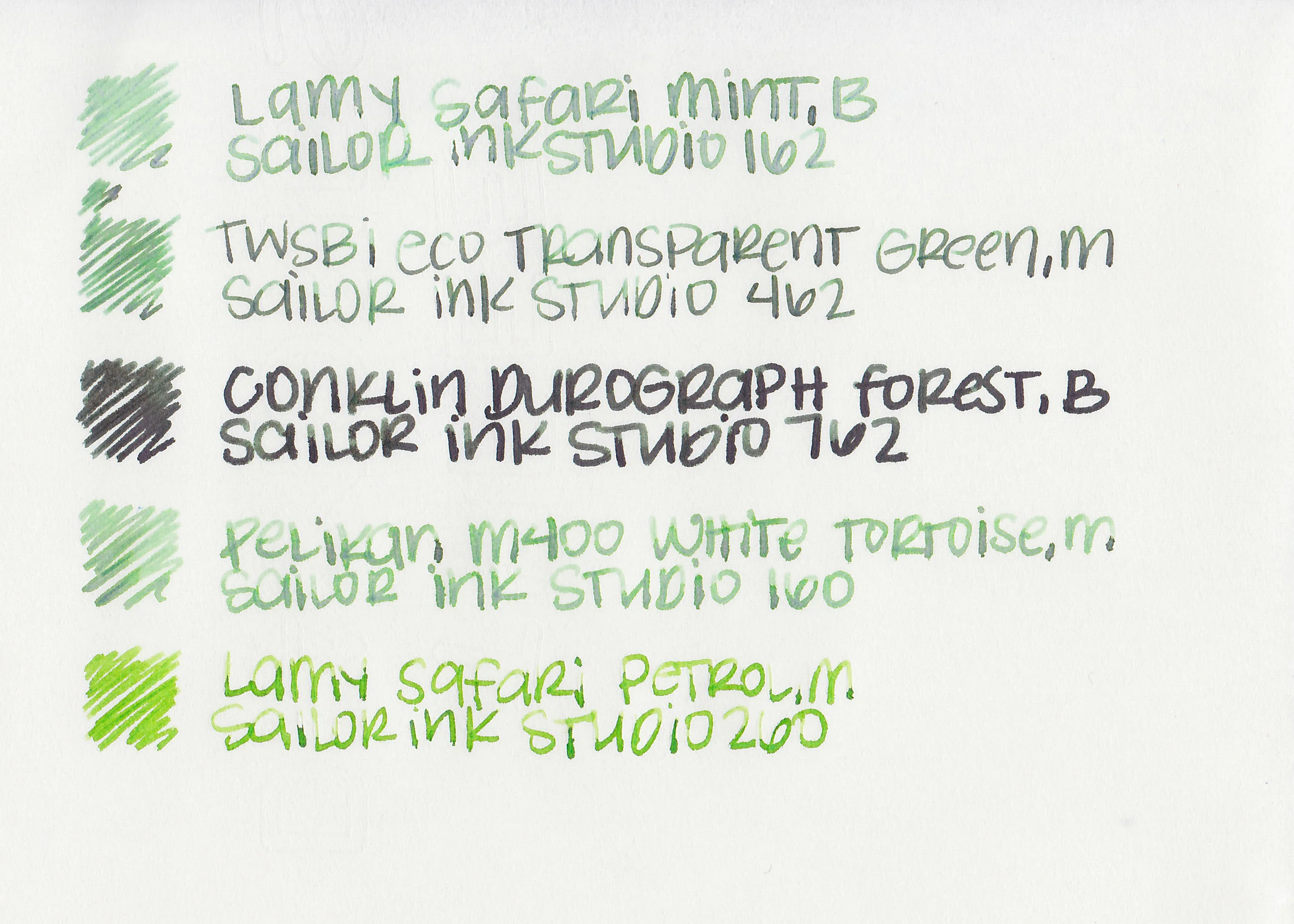 Paperbank Ink Sailor Ink Studio Set 15 — Mountain of Ink