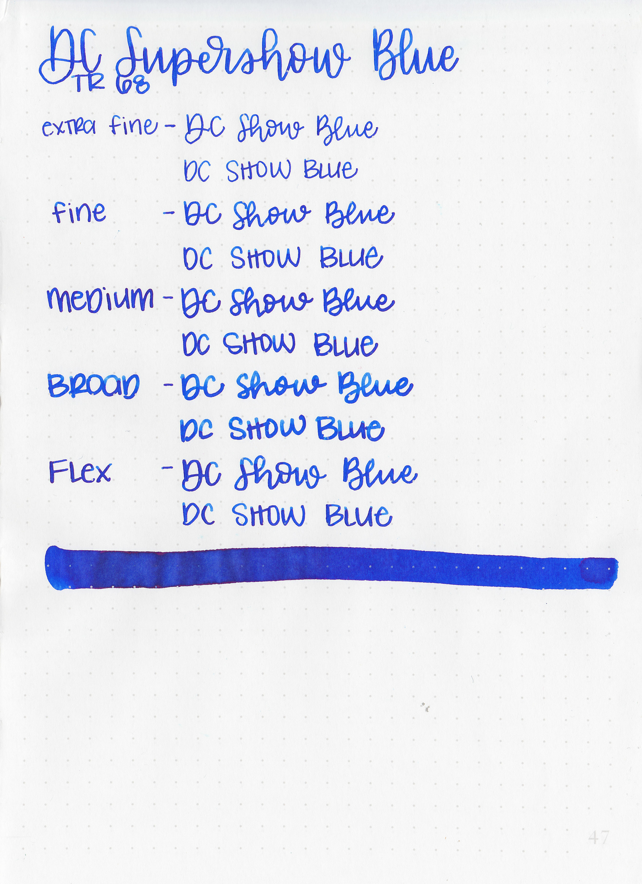 Ink Review #853: Monteverde Blue Black — Mountain of Ink