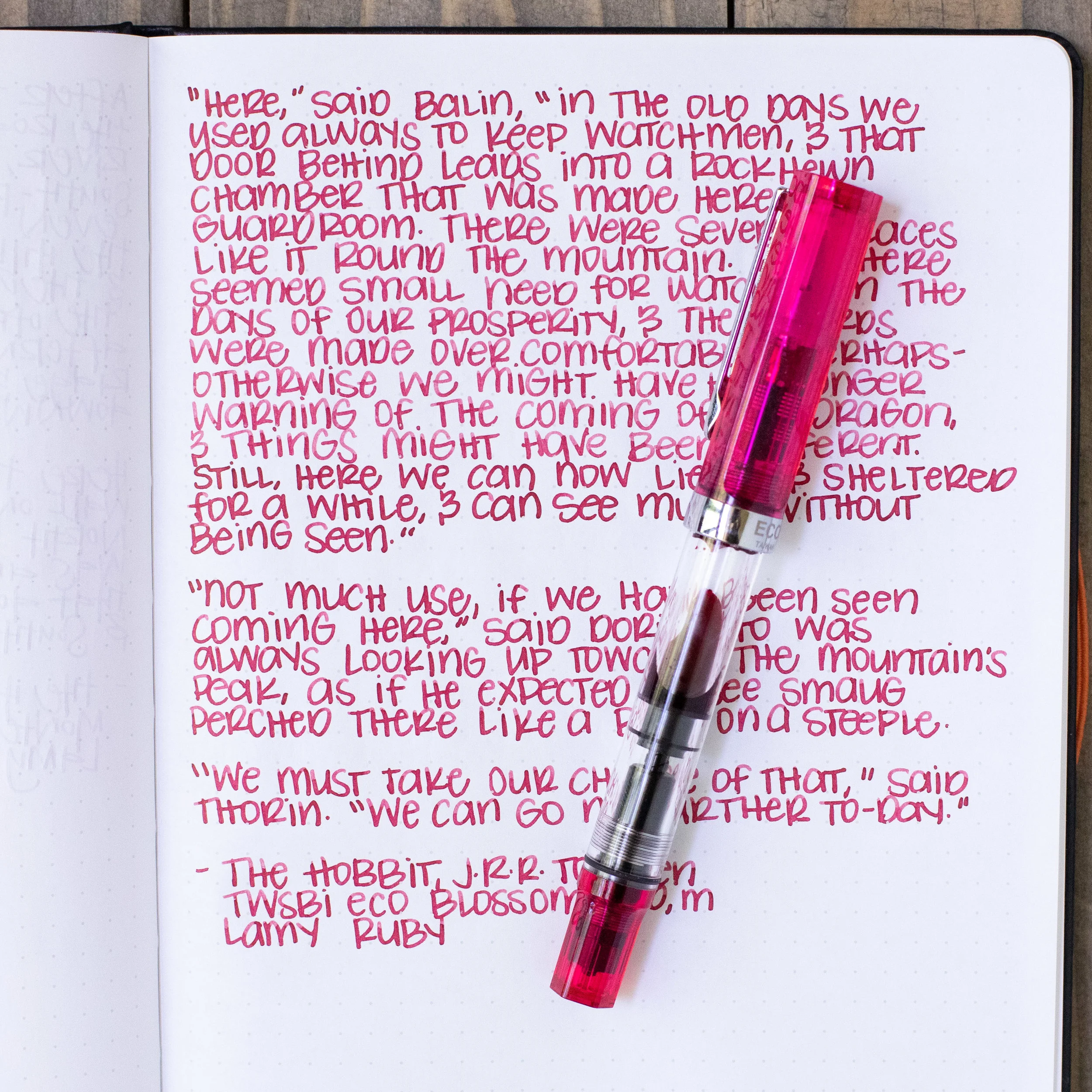Ink Review #763: Lamy Ruby