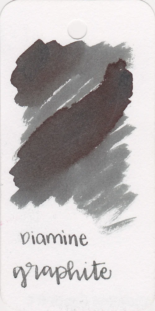 Ink Review #807: Diamine Graphite — Mountain of Ink