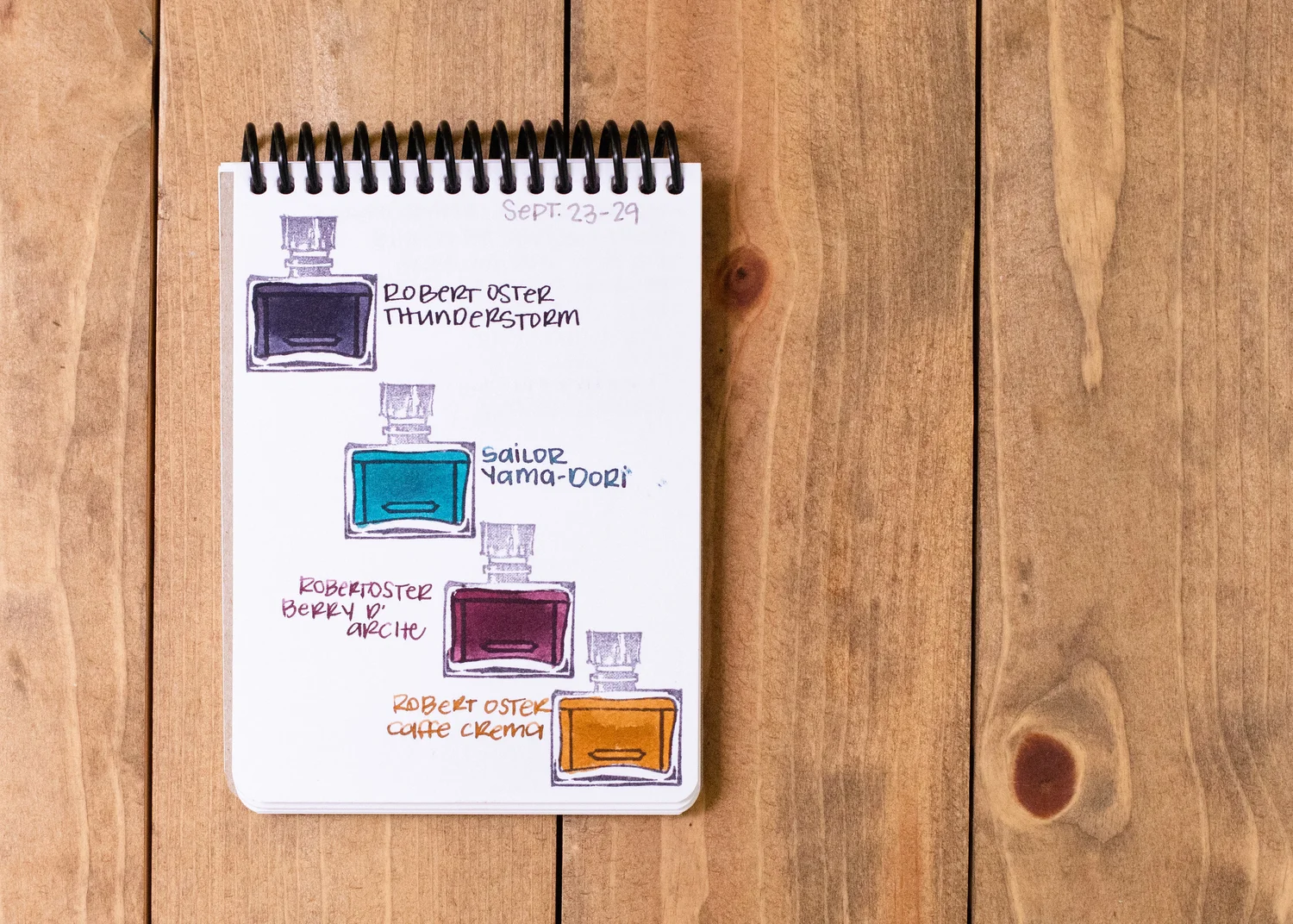 September Ink Fall September Inks — Mountain of Ink