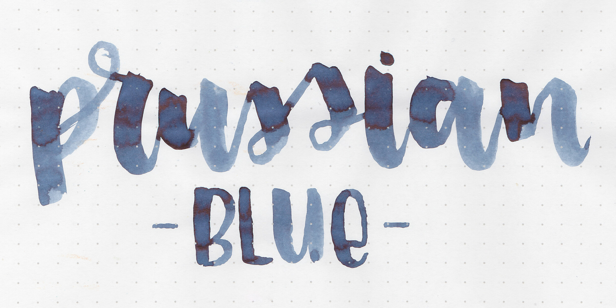 Diamine Prussian Blue - Ink Sample