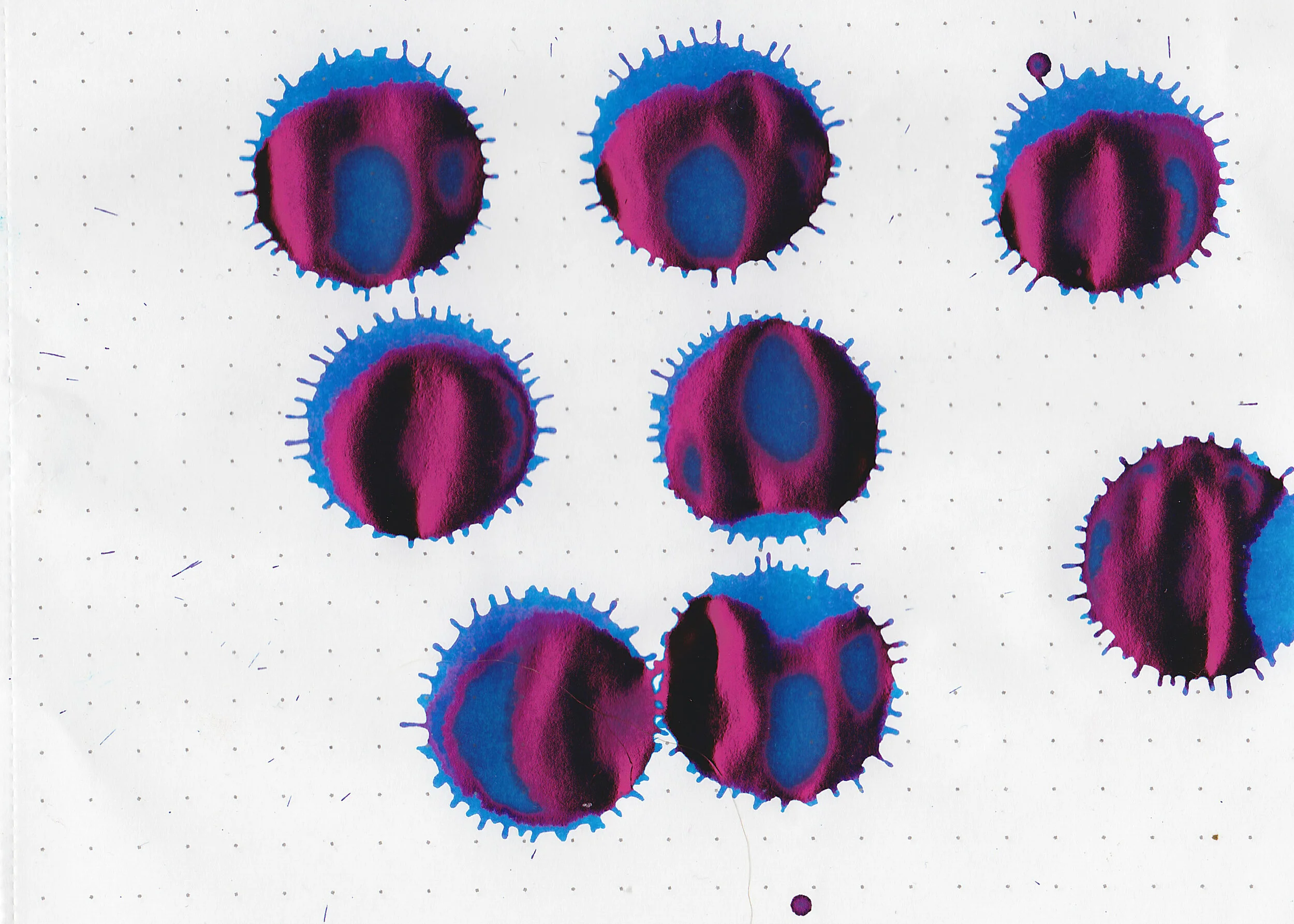 Ink Review #869: Diamine Jalur Gemilang — Mountain of Ink