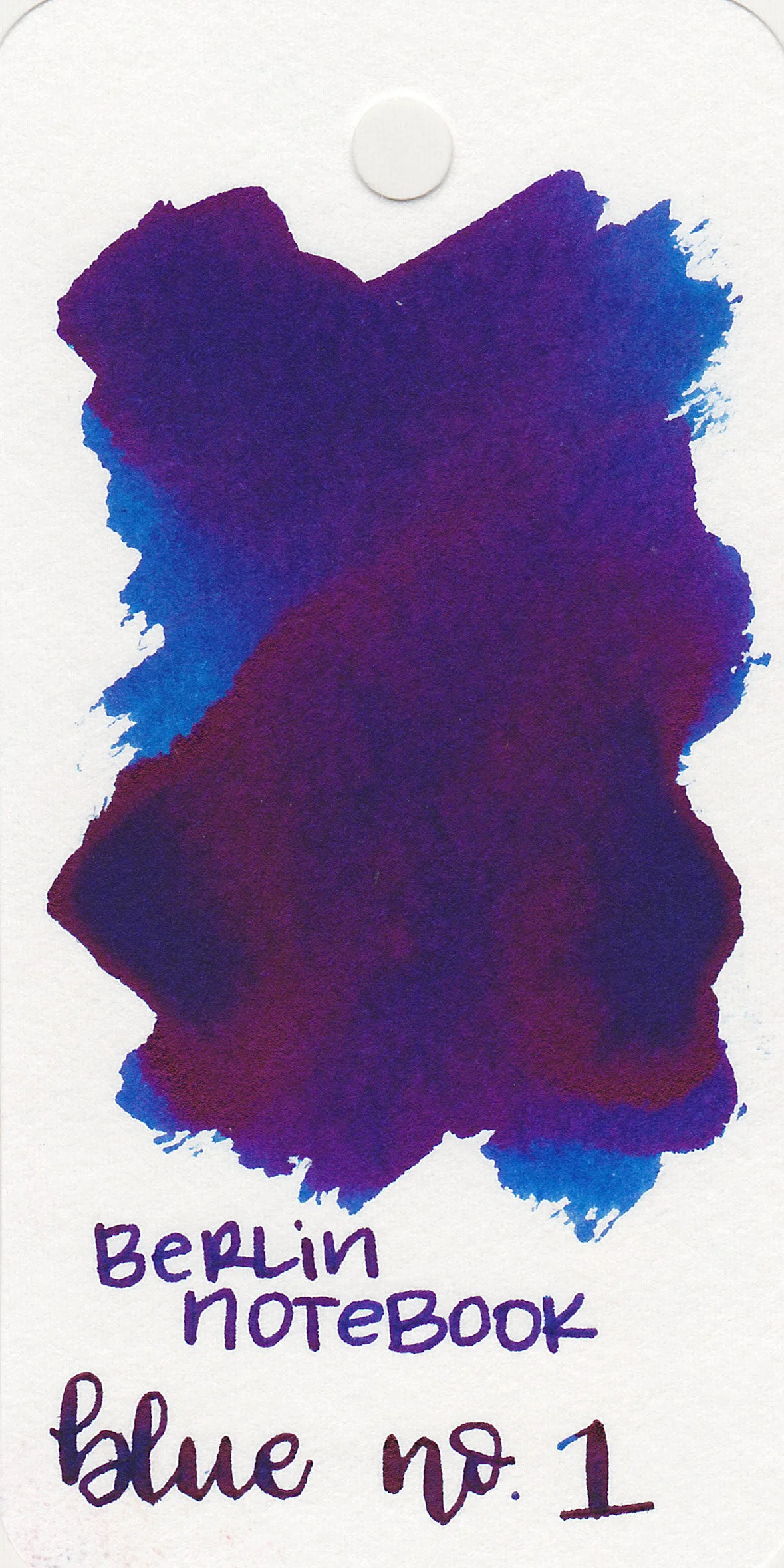 Ink Review #885: Berlin Notebook Blue No. 1 — Mountain of Ink