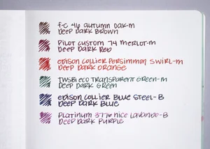 Diamine Cult Pens Deep Dark Inks — Mountain of Ink