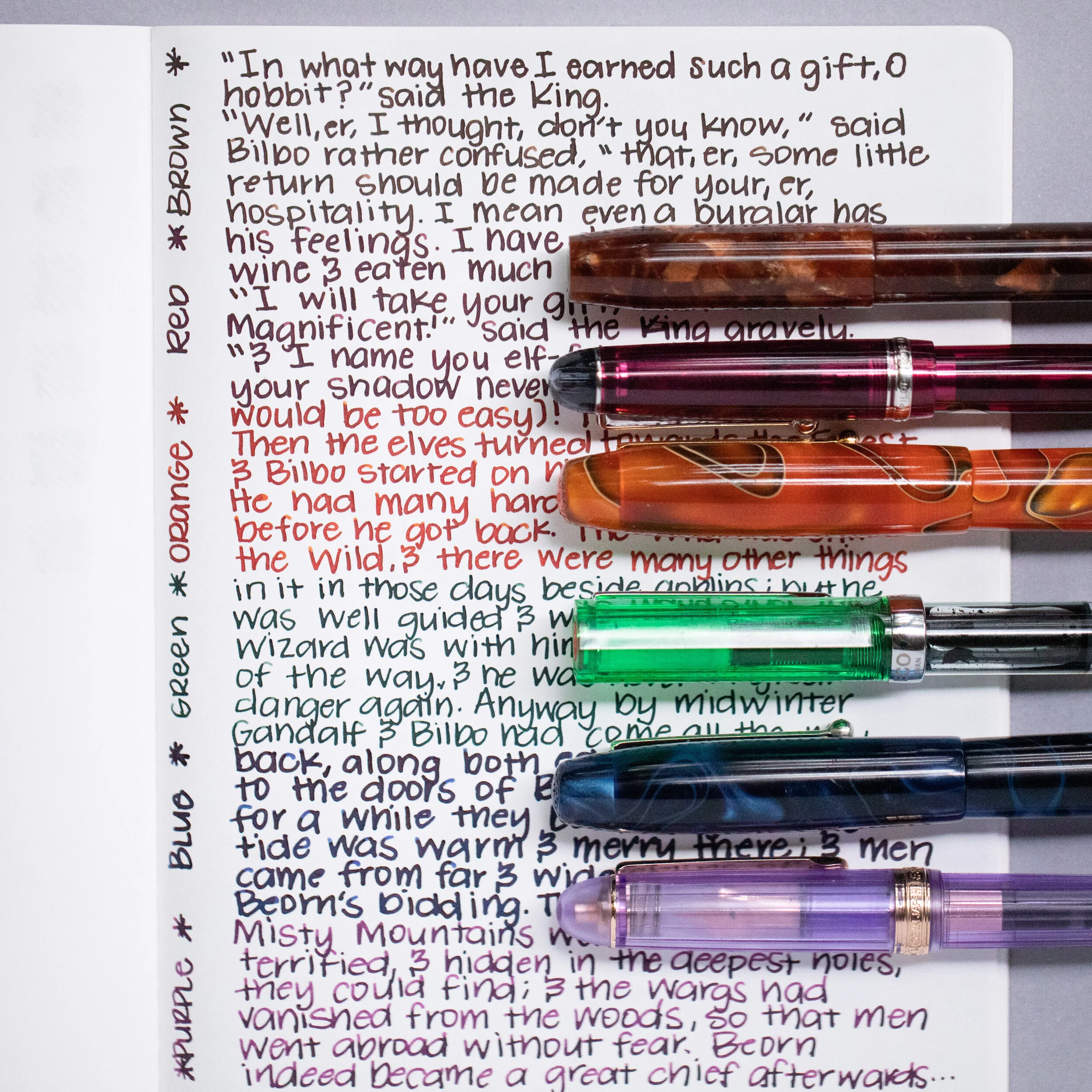 Diamine Cult Pens Deep Dark Inks — Mountain of Ink