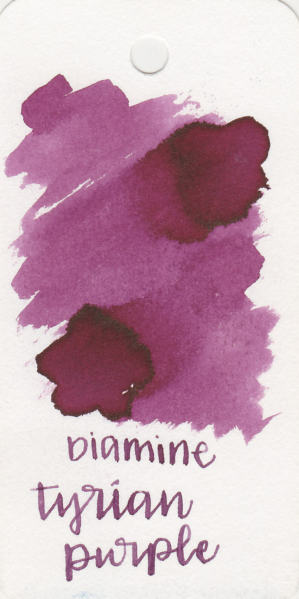 Ink Review #956: Diamine Tyrian Purple — Mountain of Ink